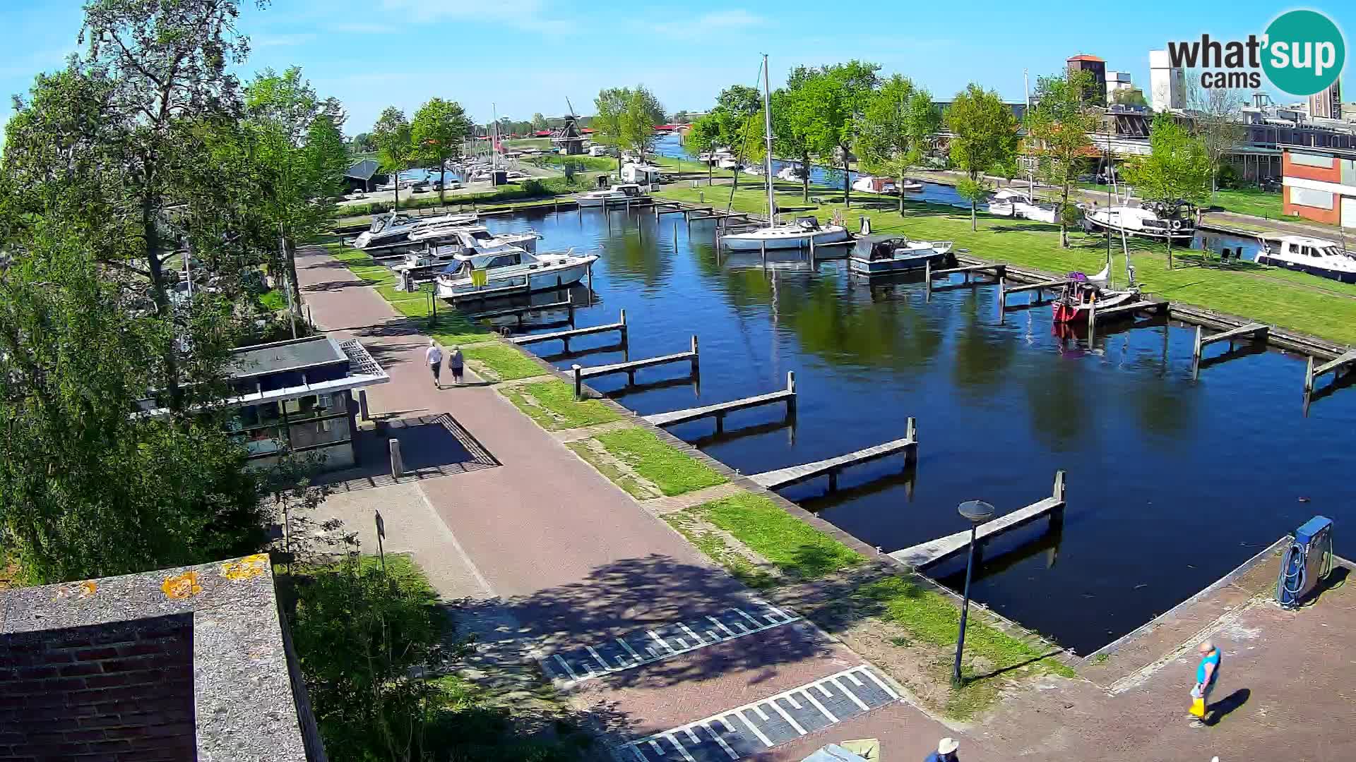 Spletna kamera Joure marina – Mlin na veter