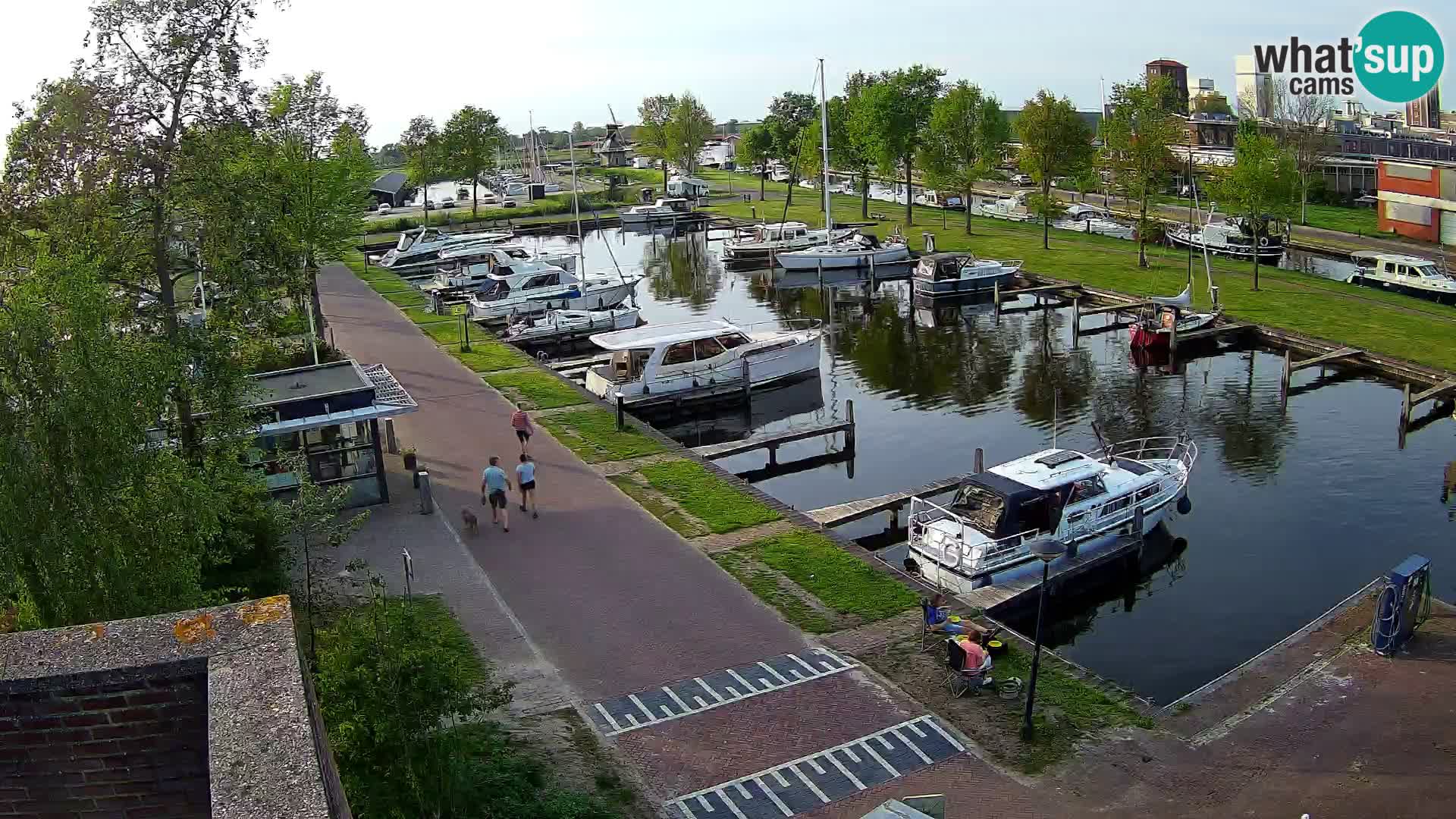 Camera en vivo Joure puerto – Molino de viento