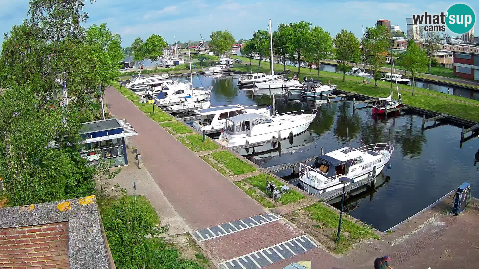 Spletna kamera Joure marina – Mlin na veter