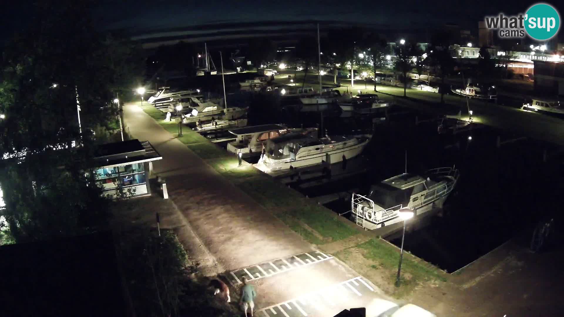 La marina di Joure livecam  – Vista del Mulino a vento