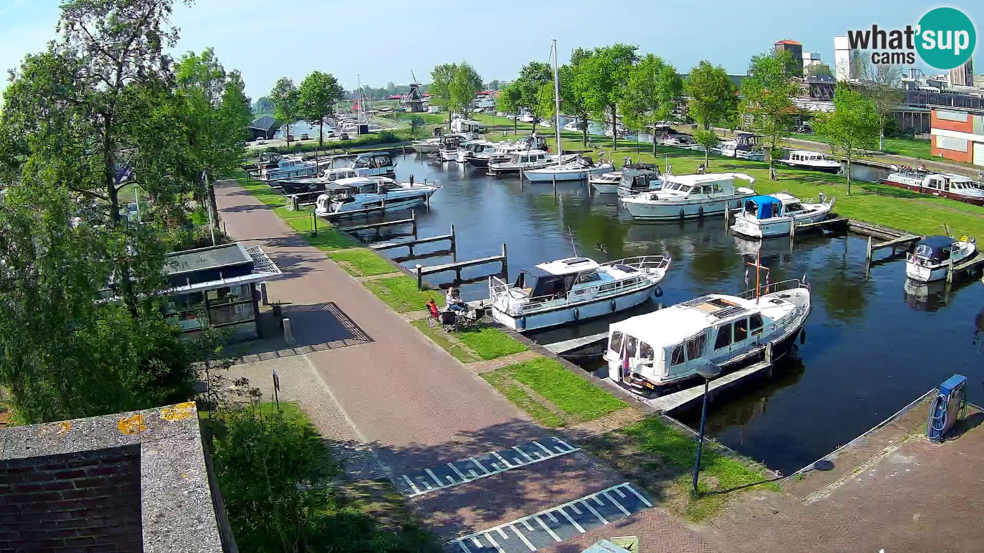 Spletna kamera Joure marina – Mlin na veter