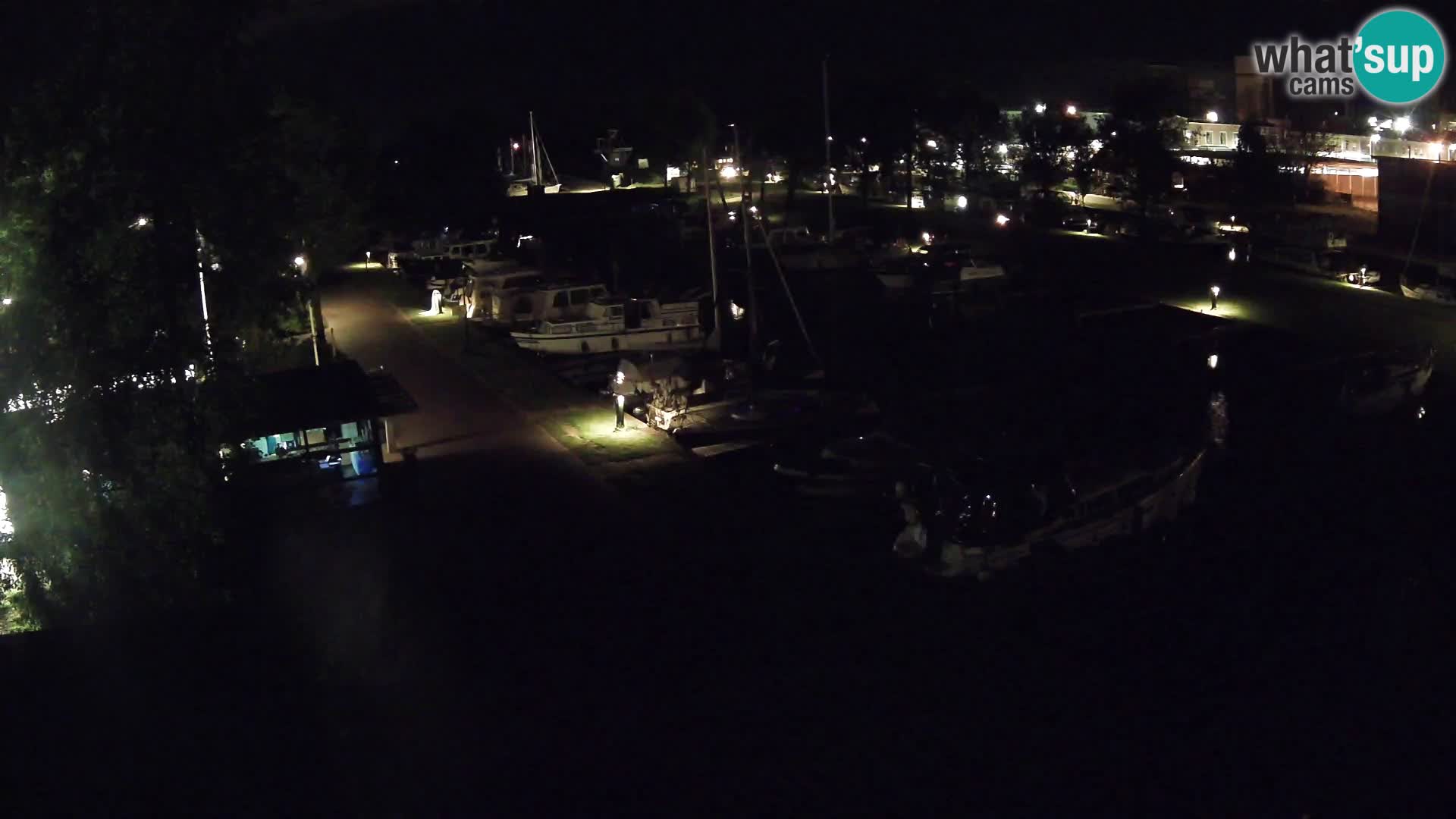 La marina di Joure livecam  – Vista del Mulino a vento