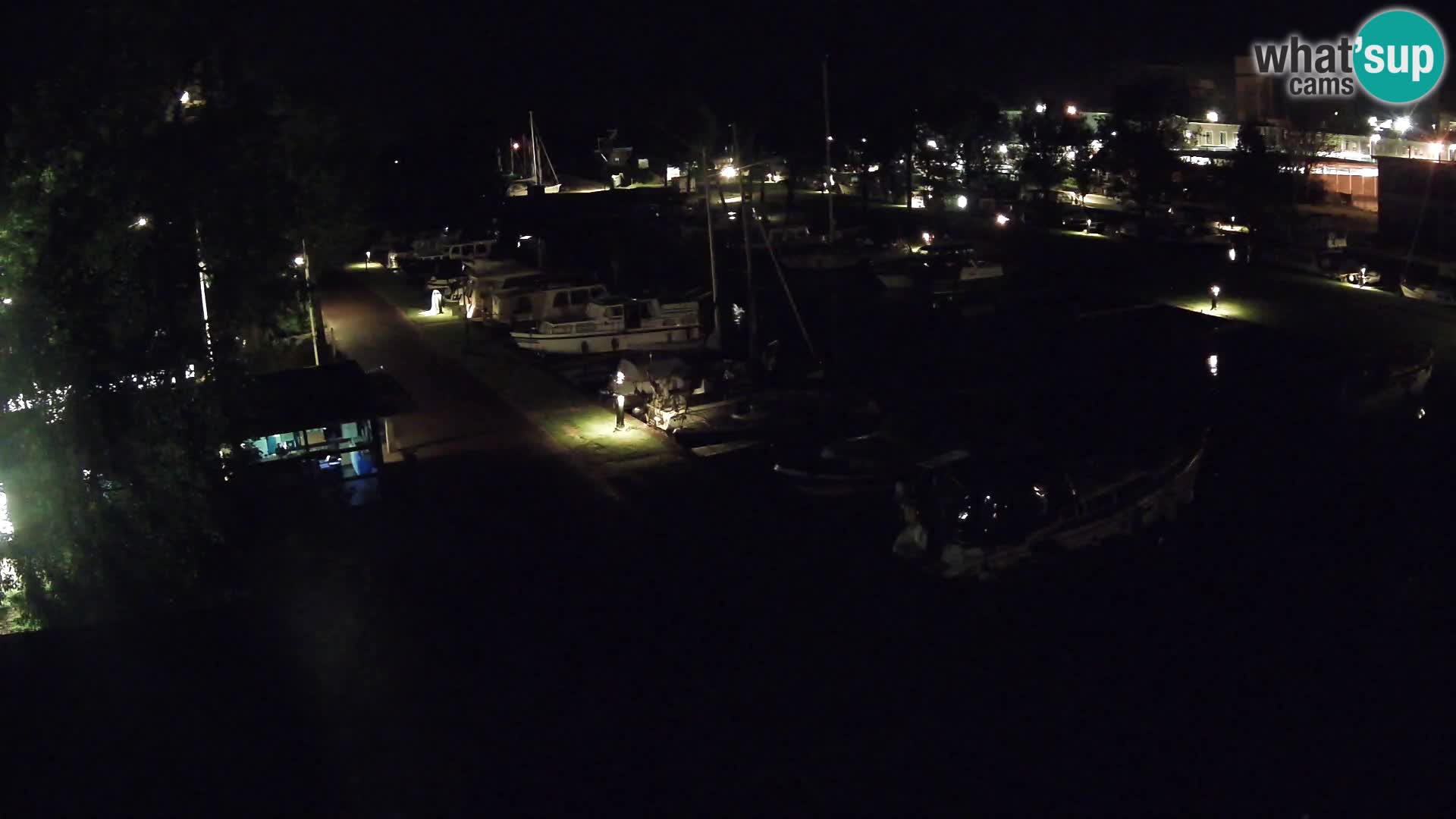 Le port de Joure webcam – vue du moulin à vent