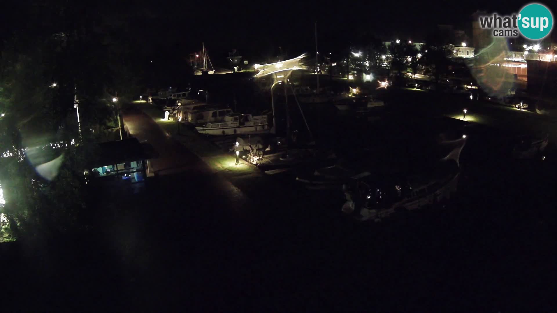 Le port de Joure webcam – vue du moulin à vent