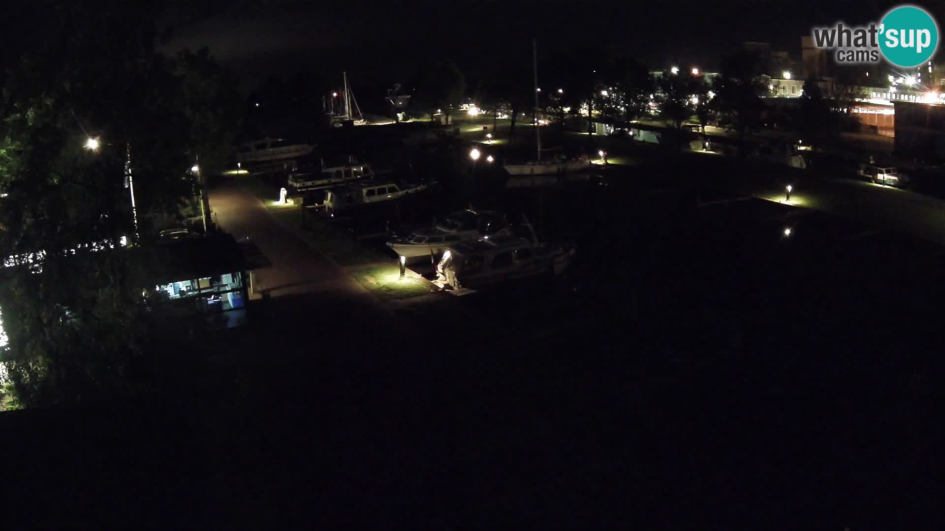 La marina di Joure livecam  – Vista del Mulino a vento