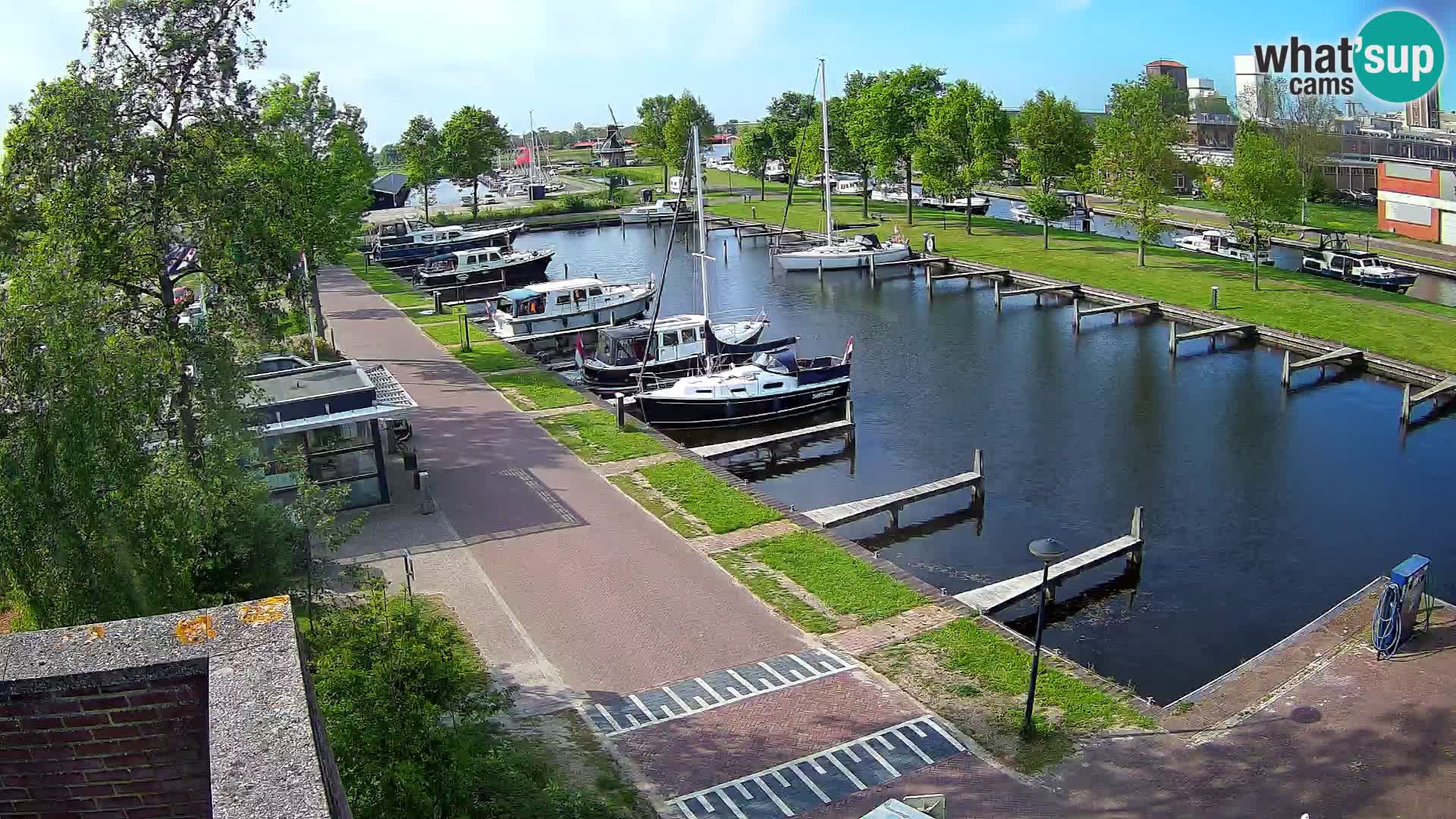 Camera en vivo Joure puerto – Molino de viento