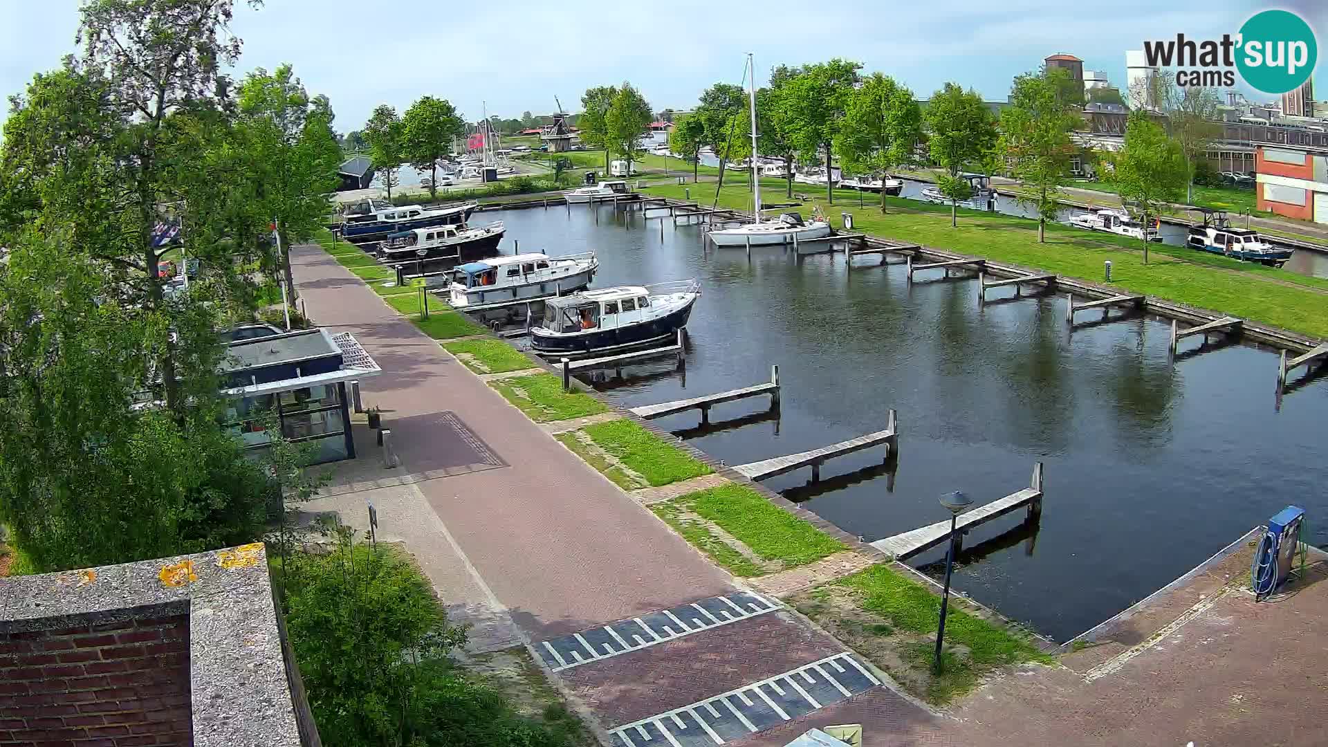 Camera en vivo Joure puerto – Molino de viento