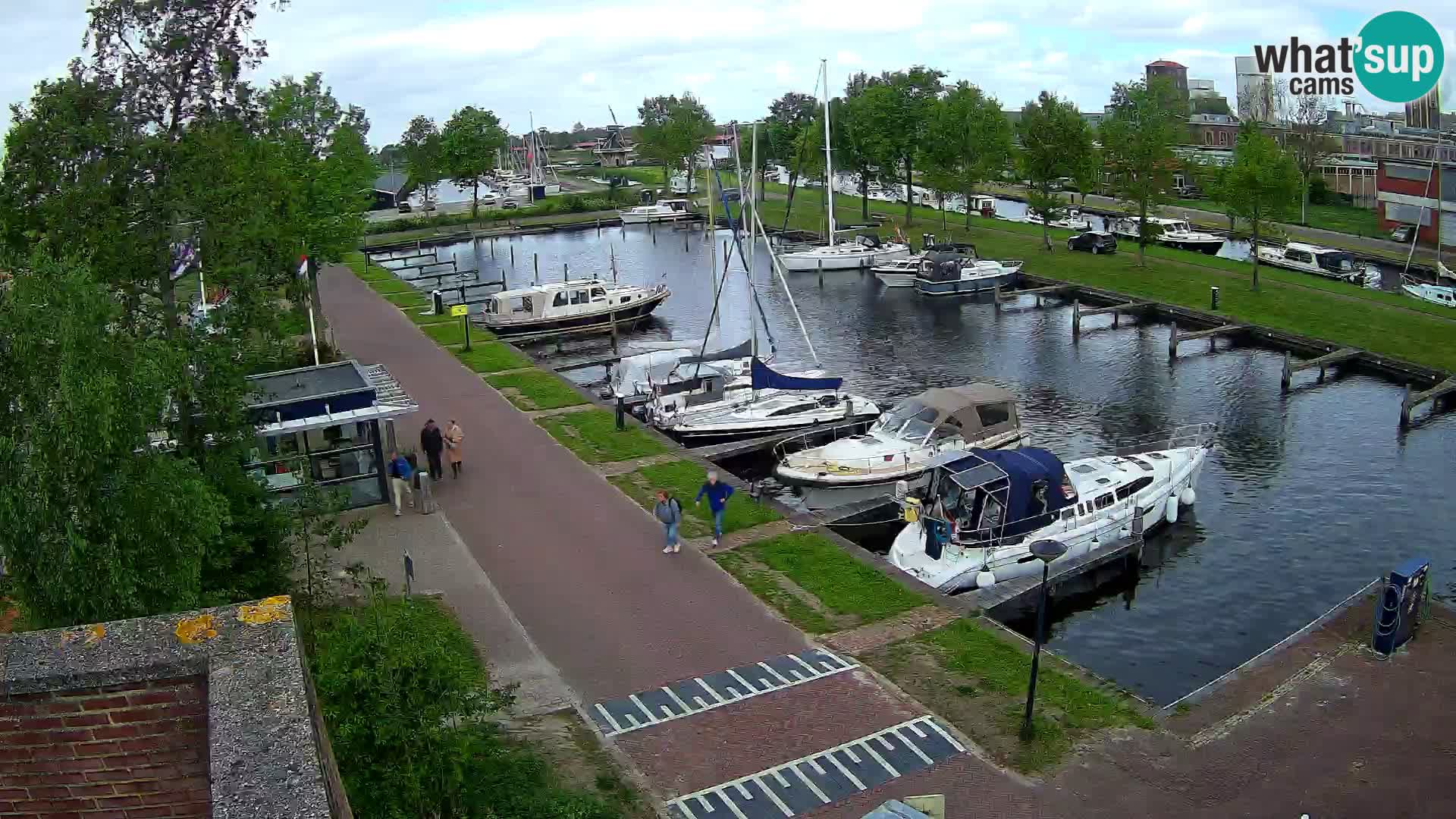 Spletna kamera Joure marina – Mlin na veter