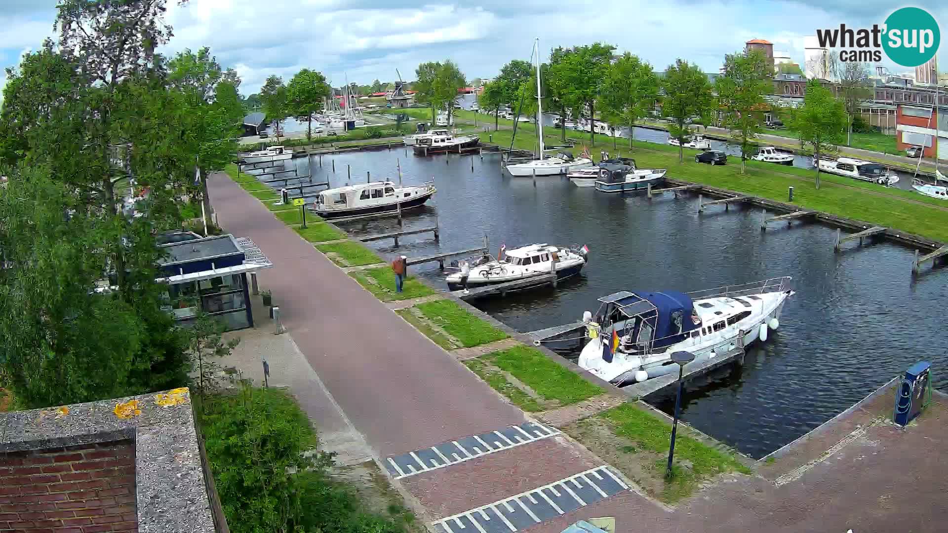 Camera en vivo Joure puerto – Molino de viento