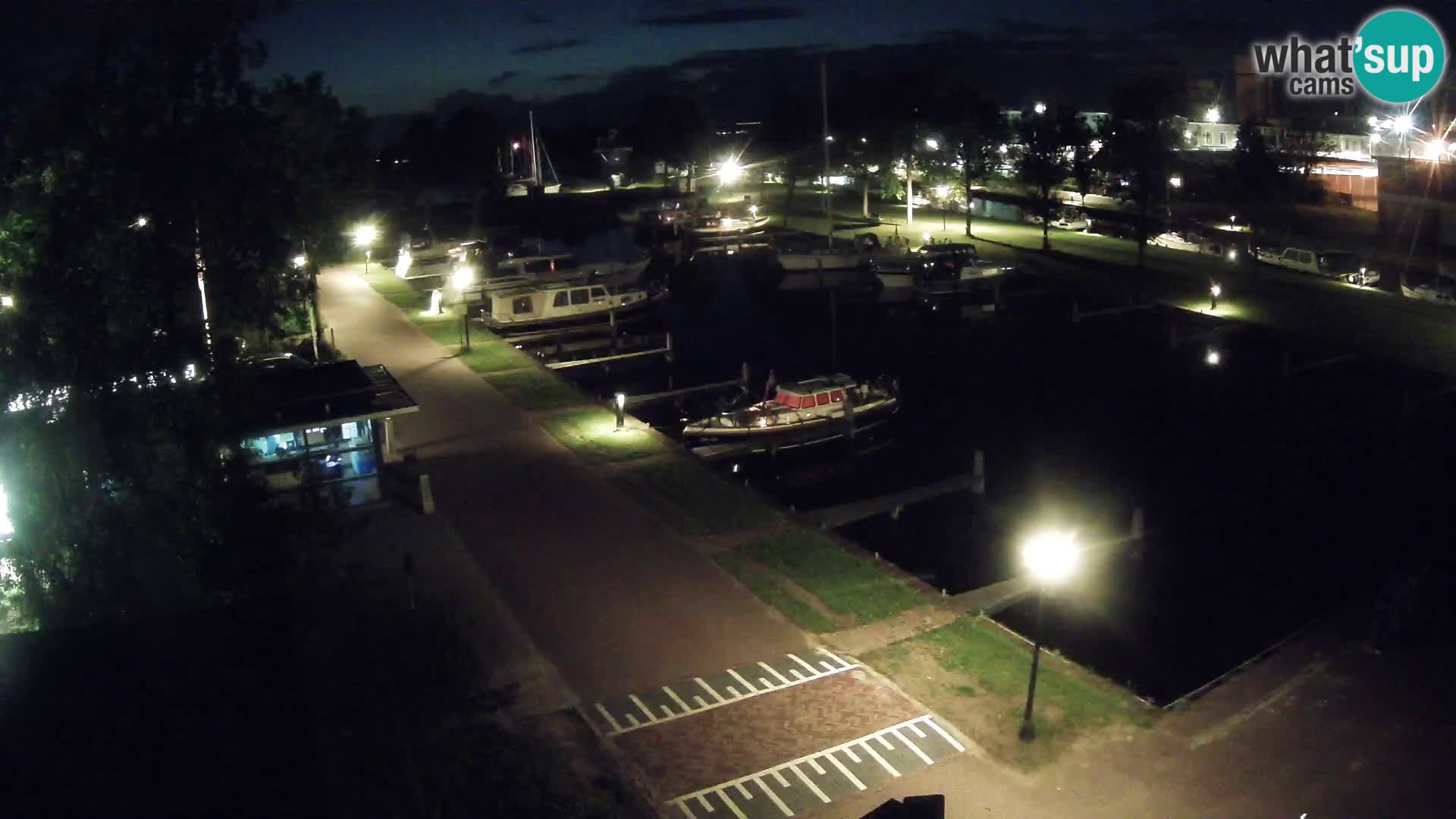 Le port de Joure webcam – vue du moulin à vent