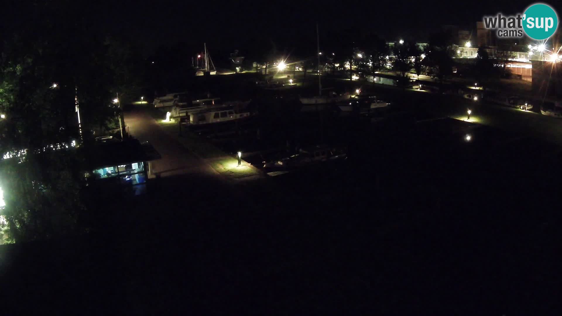 La marina di Joure livecam  – Vista del Mulino a vento