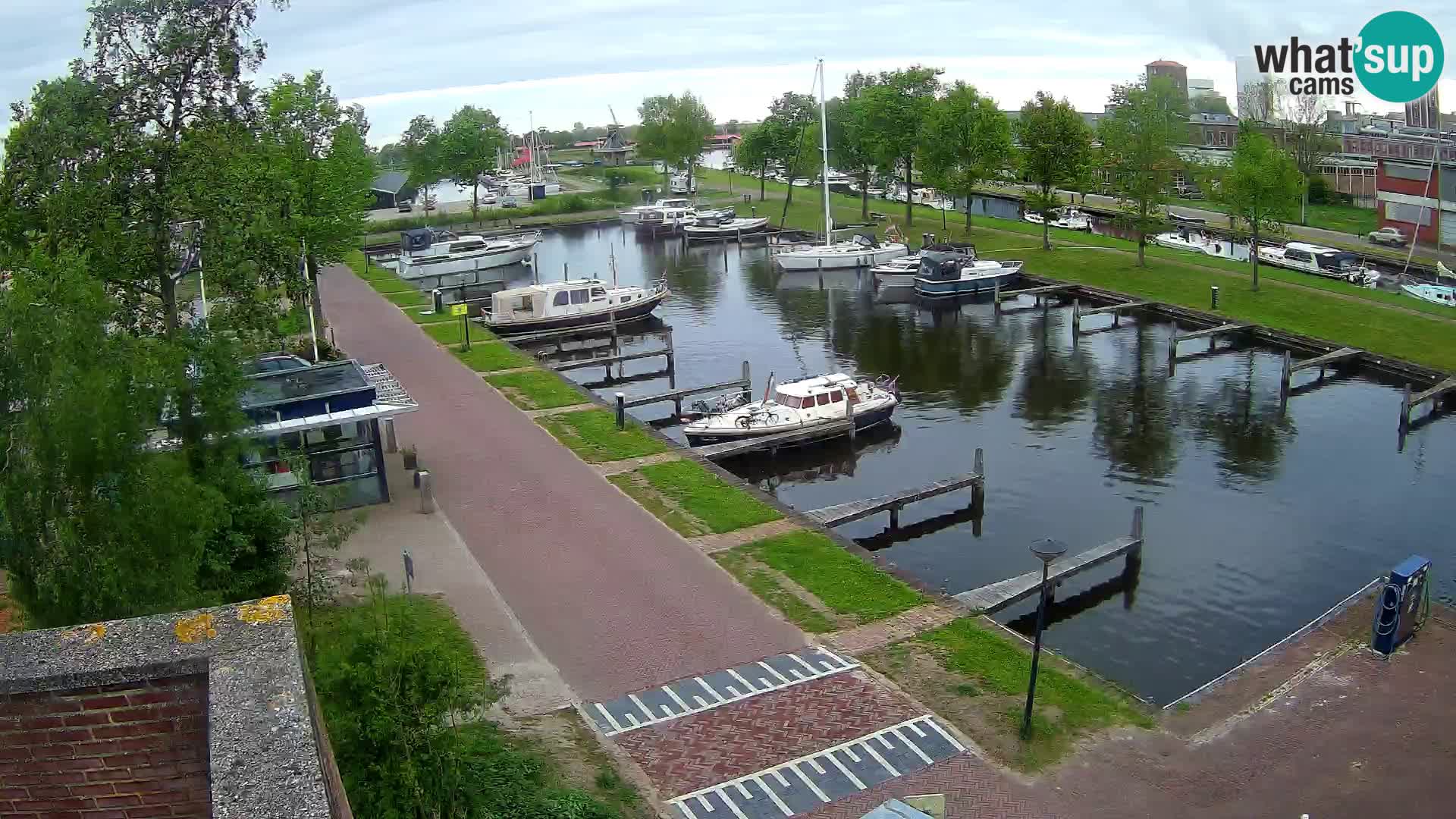 Camera en vivo Joure puerto – Molino de viento