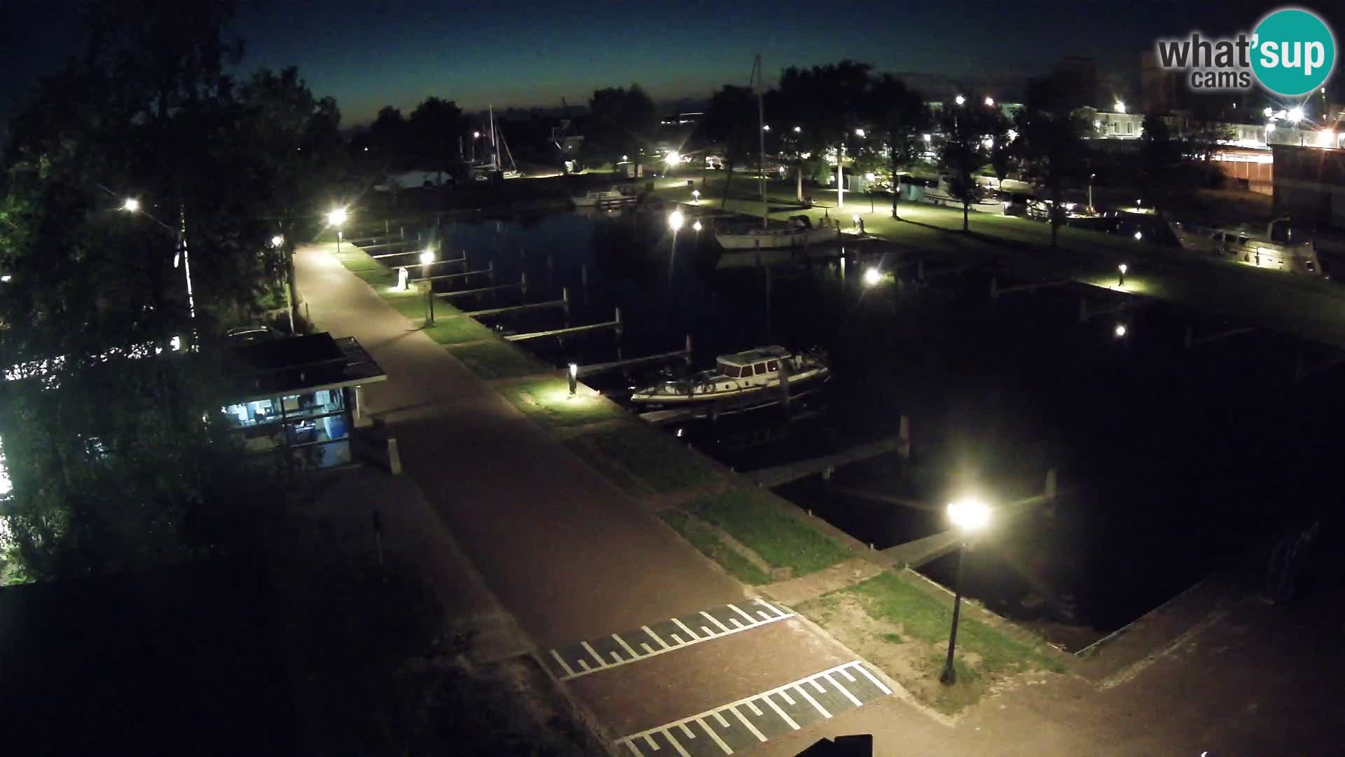 Le port de Joure webcam – vue du moulin à vent