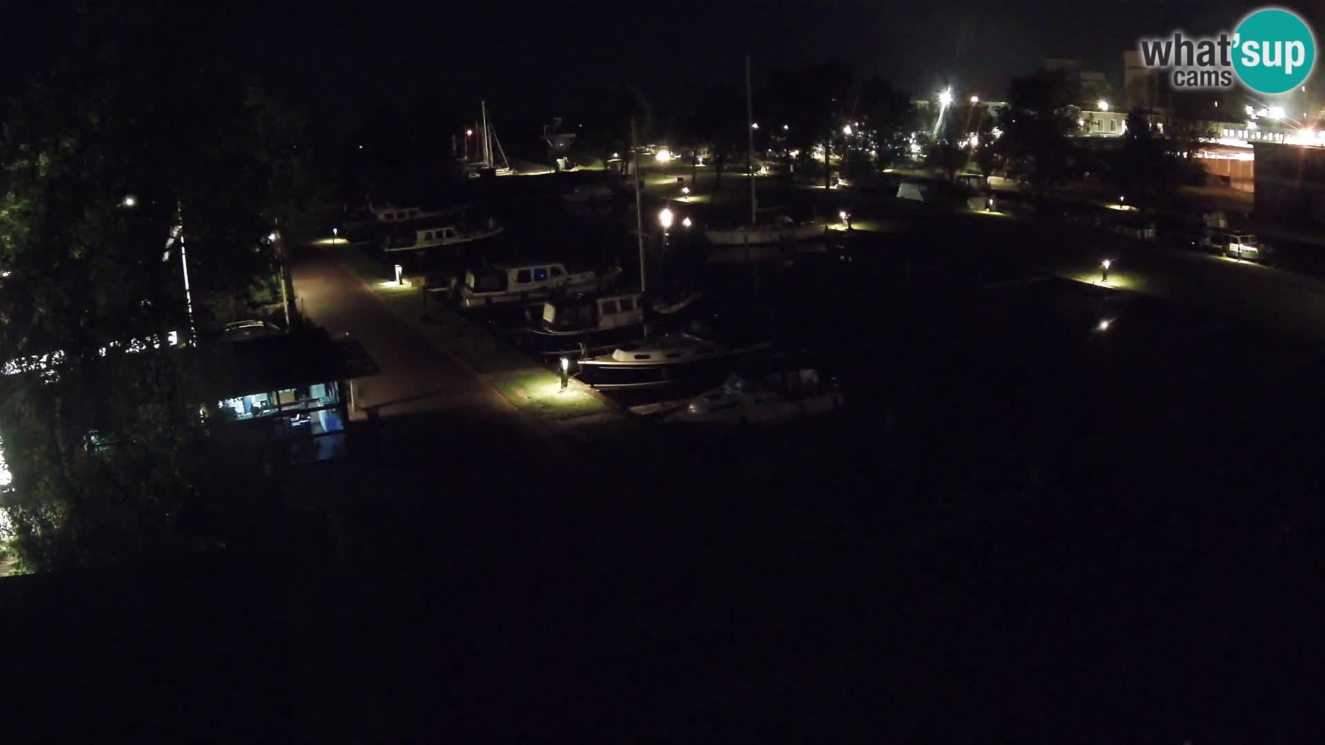 La marina di Joure livecam  – Vista del Mulino a vento