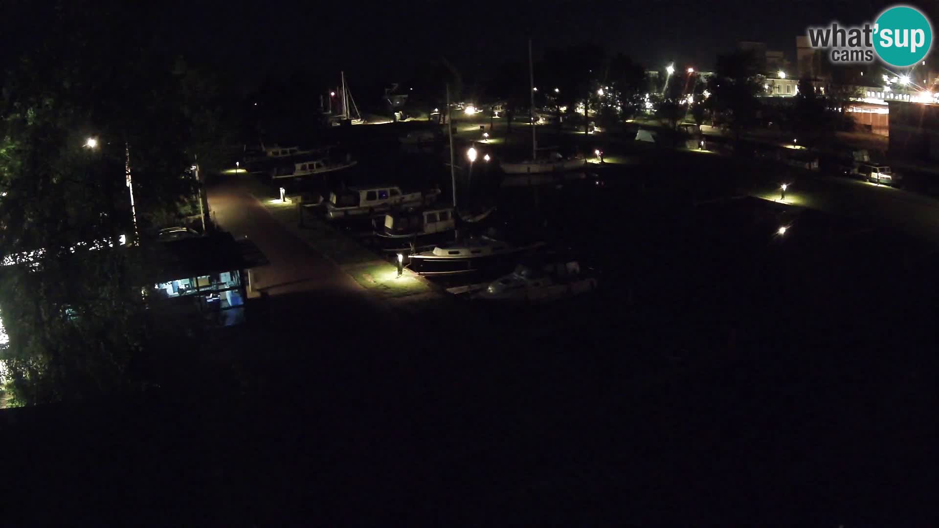 La marina di Joure livecam  – Vista del Mulino a vento