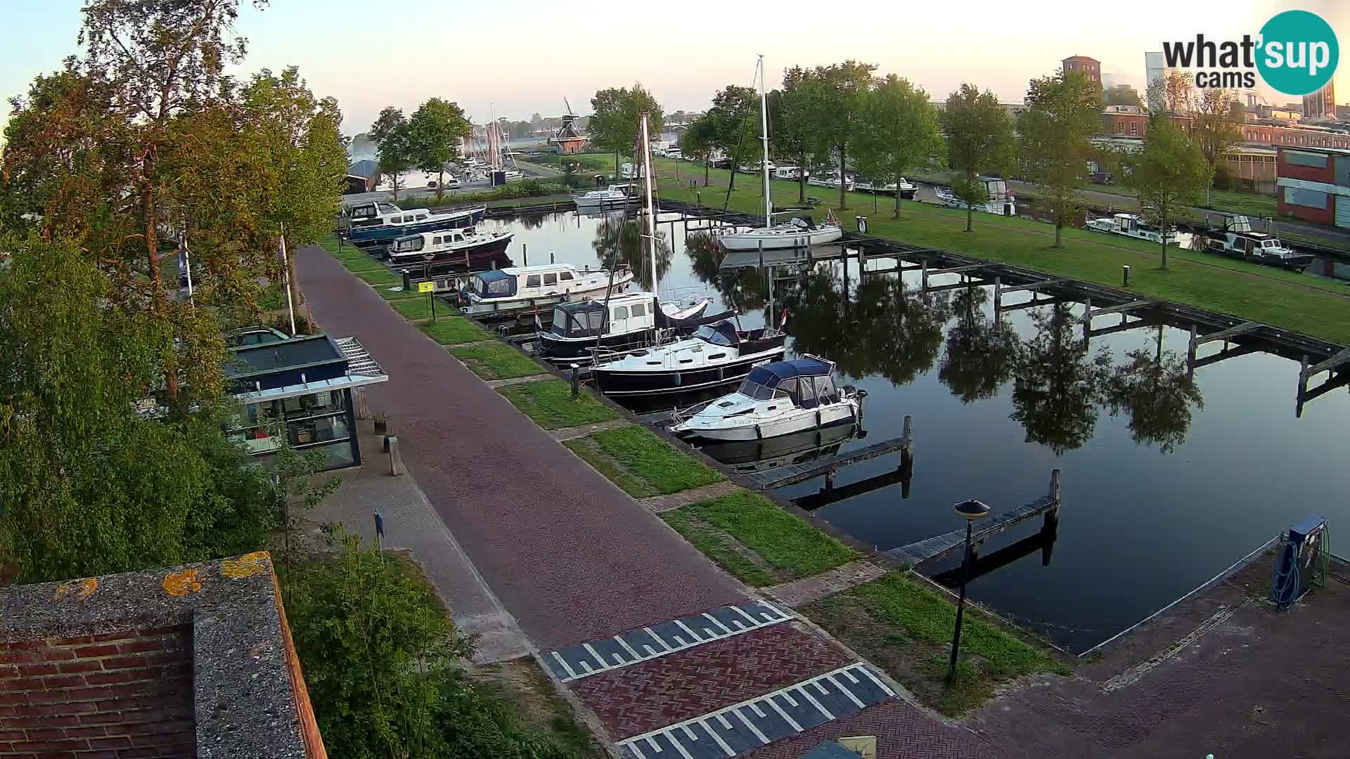 Camera en vivo Joure puerto – Molino de viento