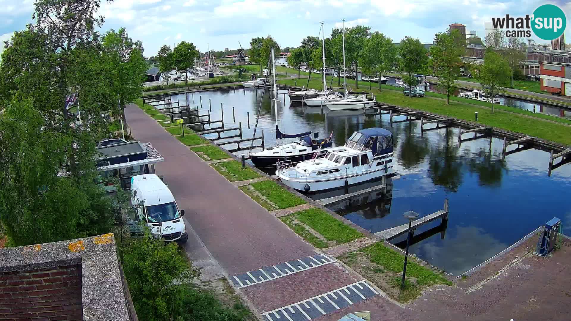 Camera en vivo Joure puerto – Molino de viento