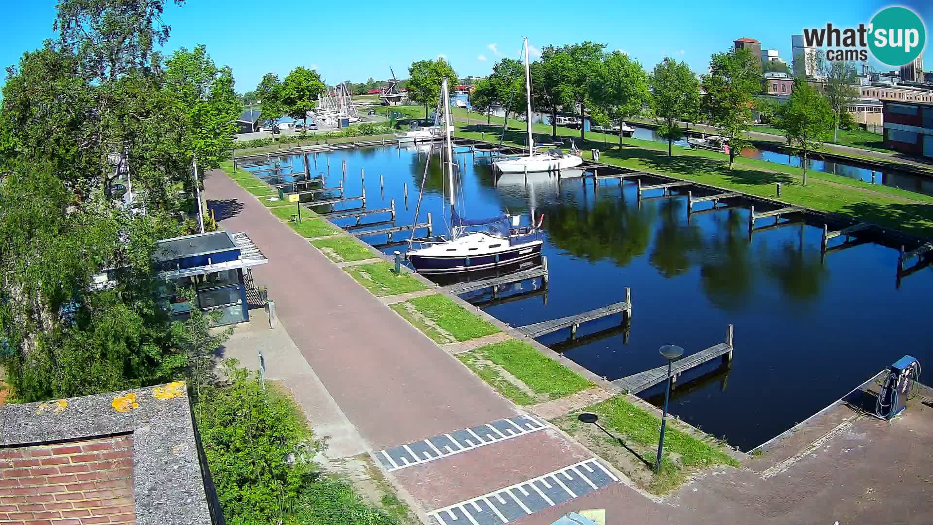 Spletna kamera Joure marina – Mlin na veter