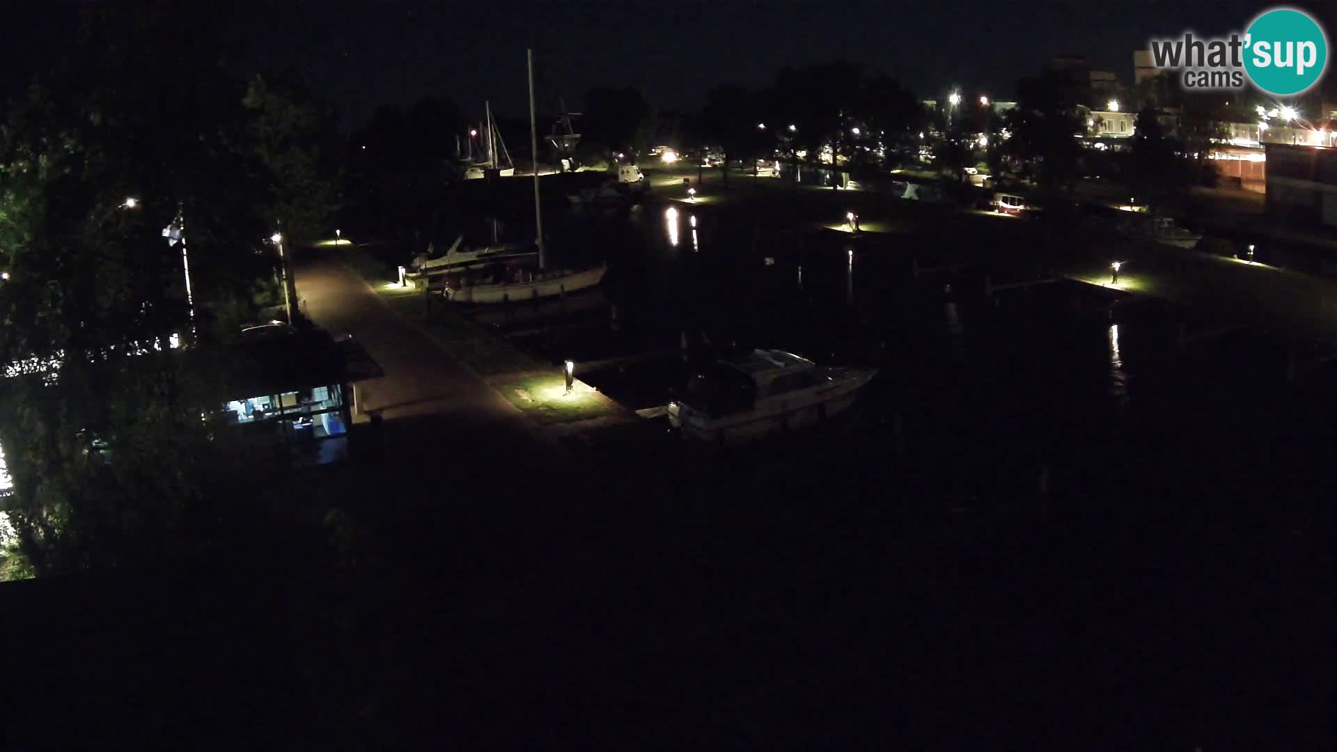 Le port de Joure webcam – vue du moulin à vent