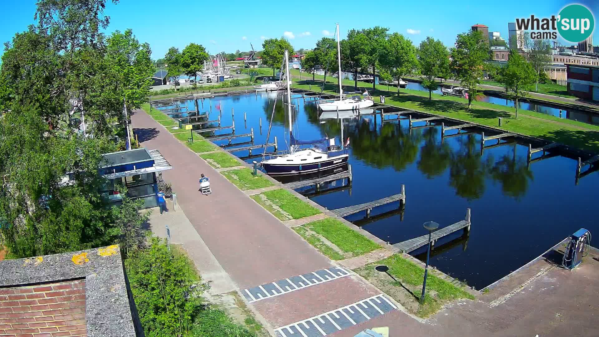 Spletna kamera Joure marina – Mlin na veter