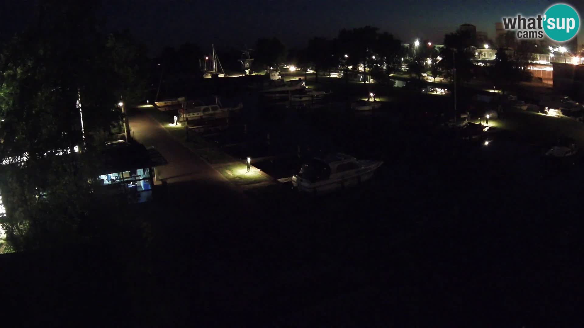 La marina di Joure livecam  – Vista del Mulino a vento