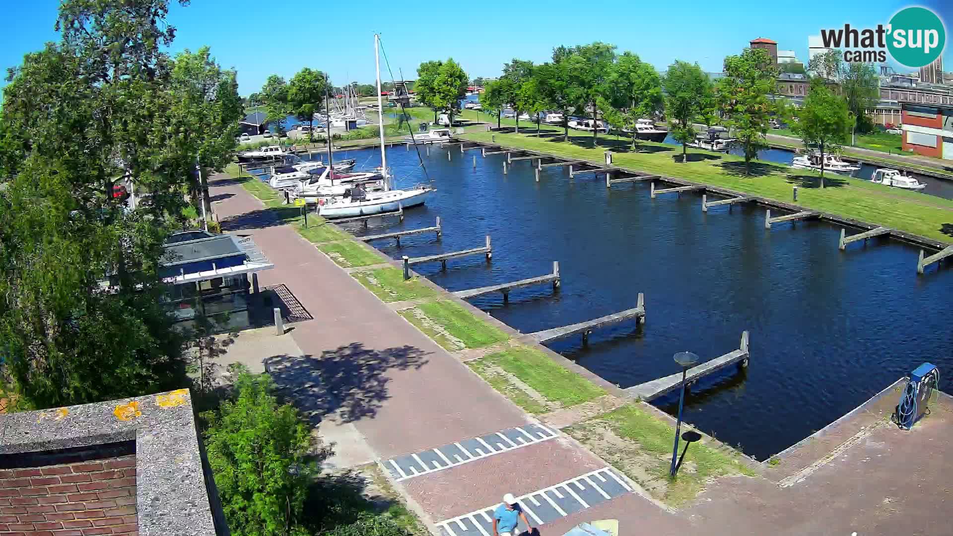 Spletna kamera Joure marina – Mlin na veter