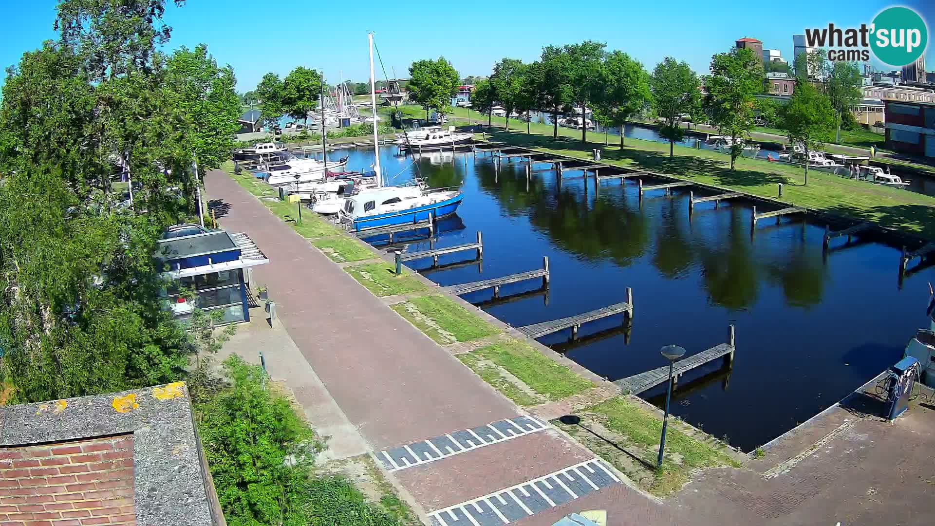 Spletna kamera Joure marina – Mlin na veter