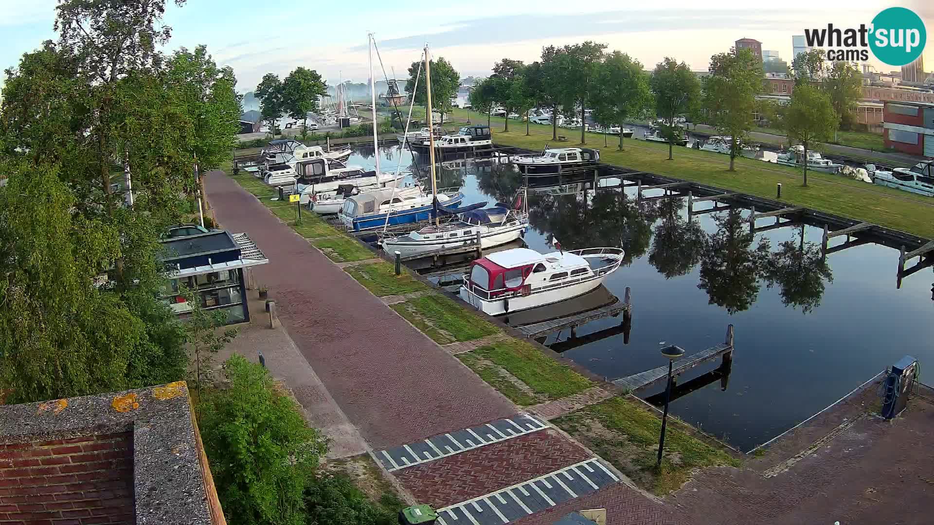 Camera en vivo Joure puerto – Molino de viento