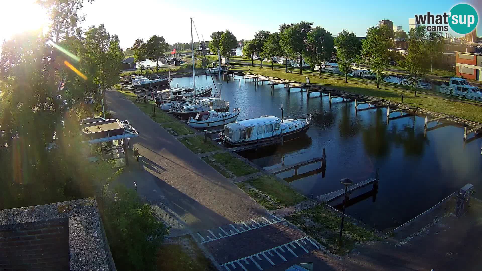 Spletna kamera Joure marina – Mlin na veter