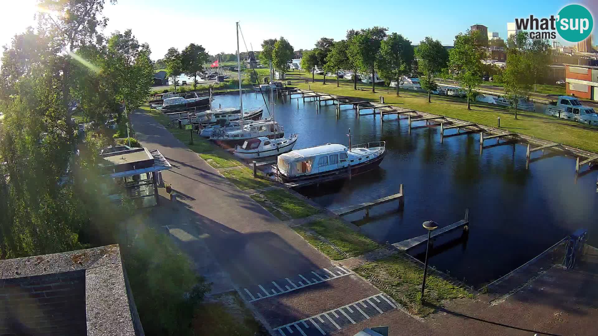 Camera en vivo Joure puerto – Molino de viento