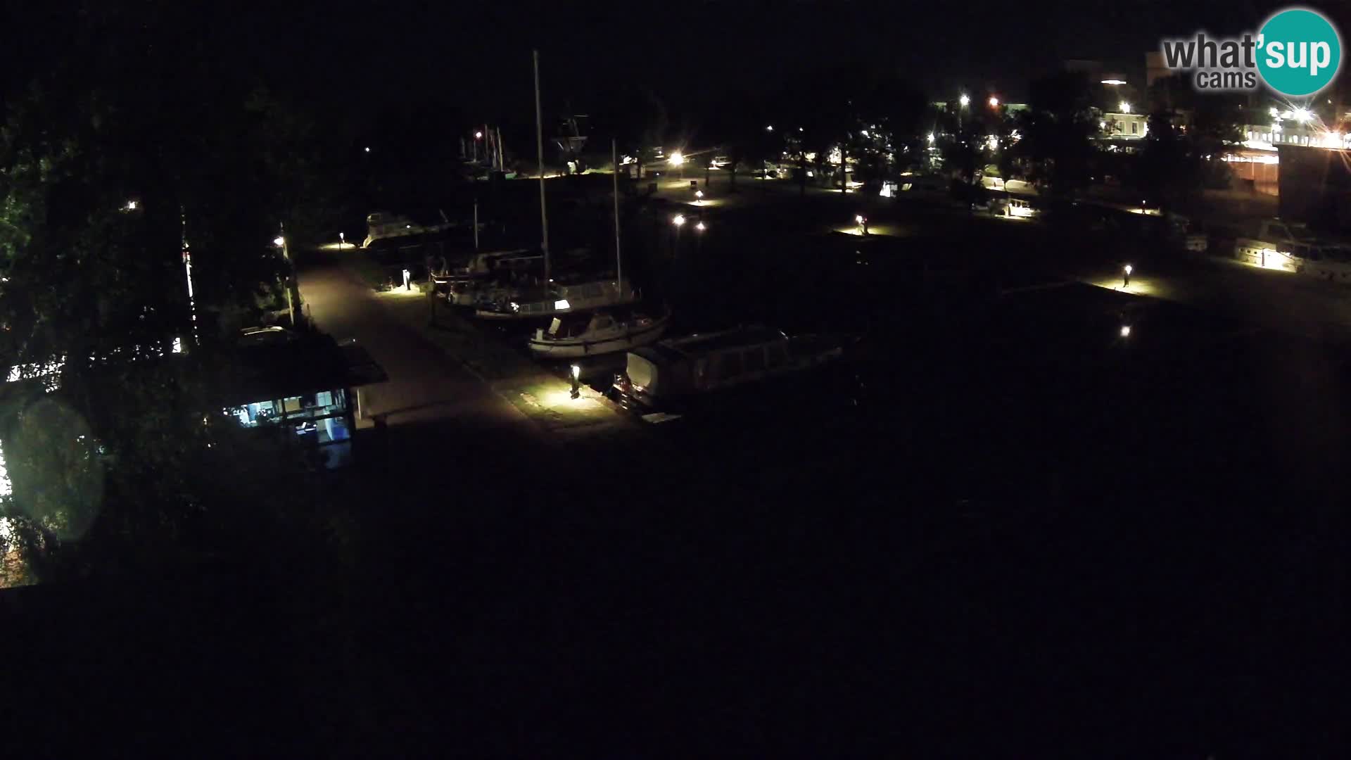 La marina di Joure livecam  – Vista del Mulino a vento