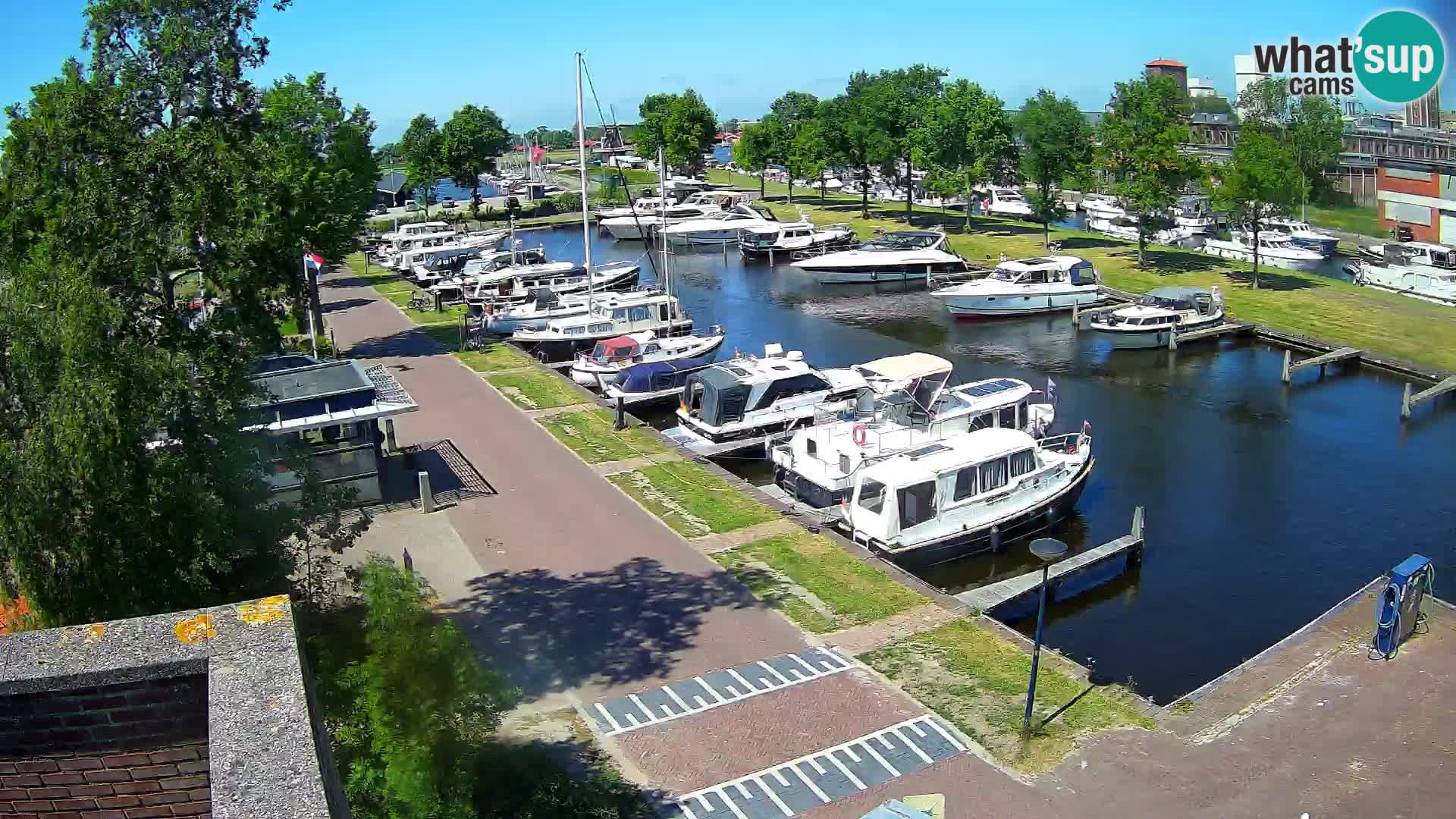 Spletna kamera Joure marina – Mlin na veter