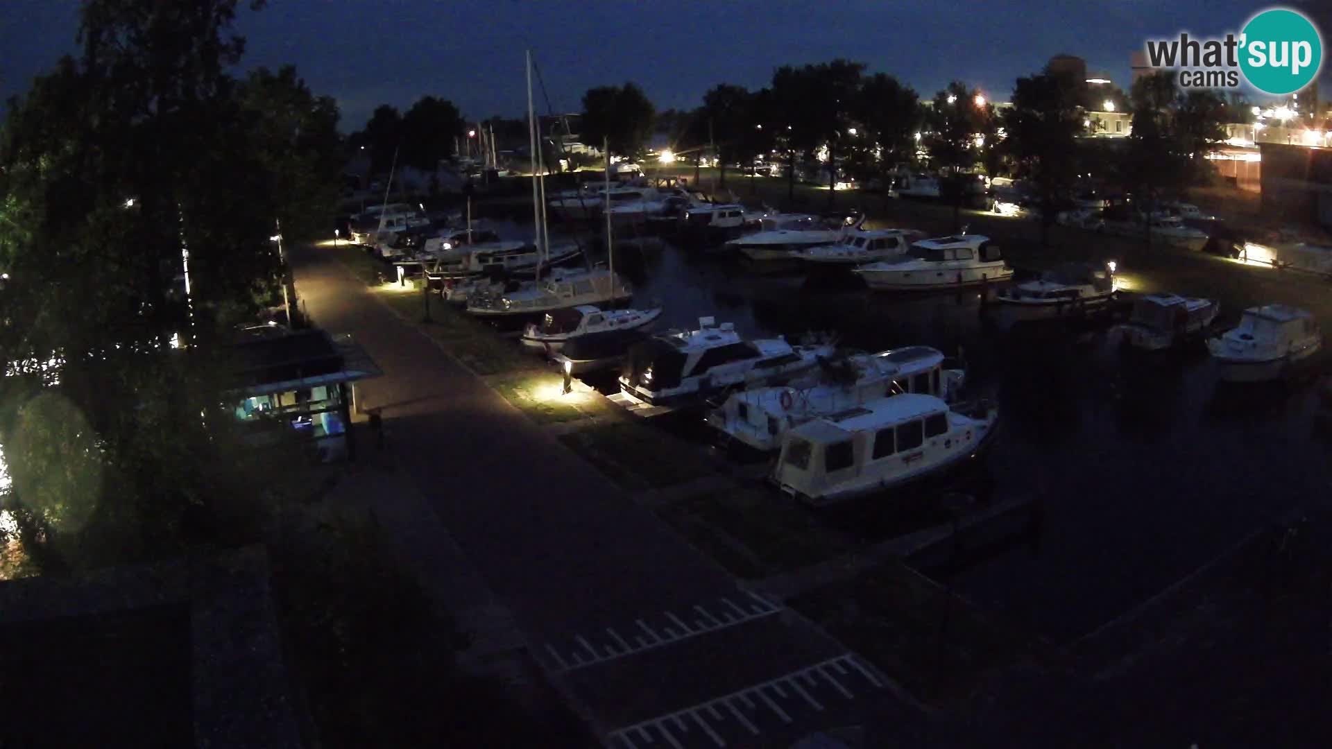 Le port de Joure webcam – vue du moulin à vent