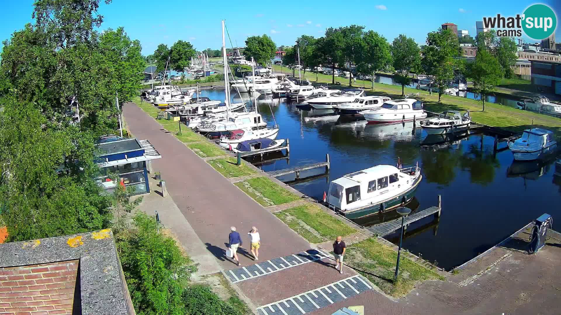 Spletna kamera Joure marina – Mlin na veter