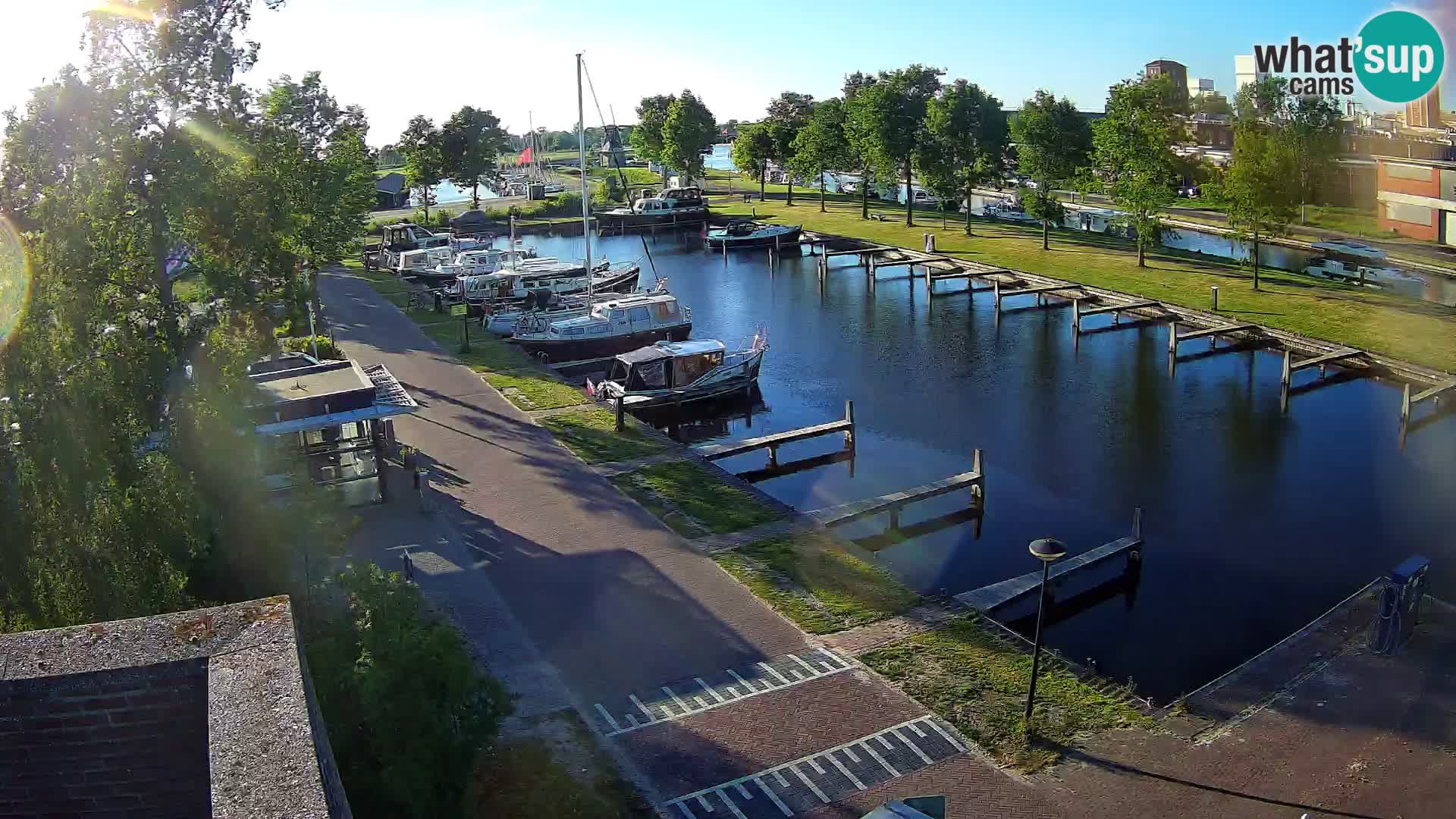 Spletna kamera Joure marina – Mlin na veter