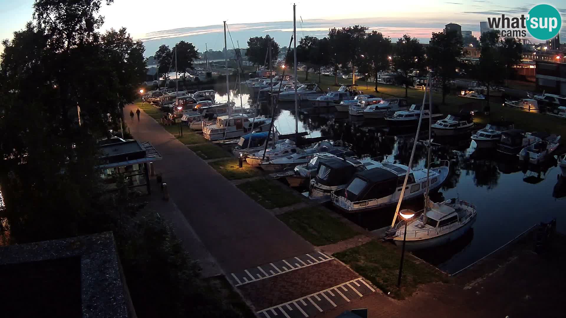 LIVE Joure Hafen webcam Windmühle