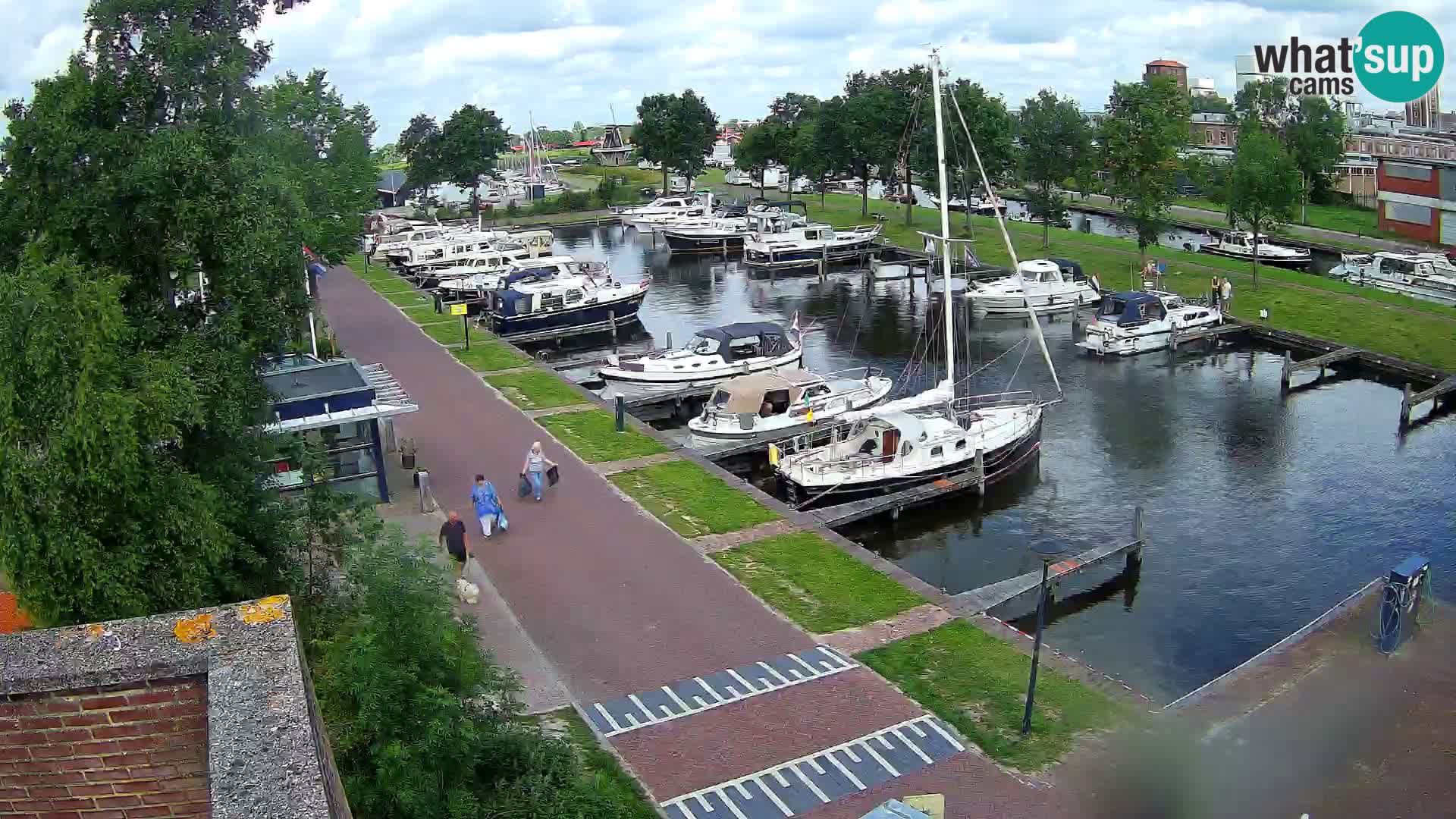 Spletna kamera Joure marina – Mlin na veter