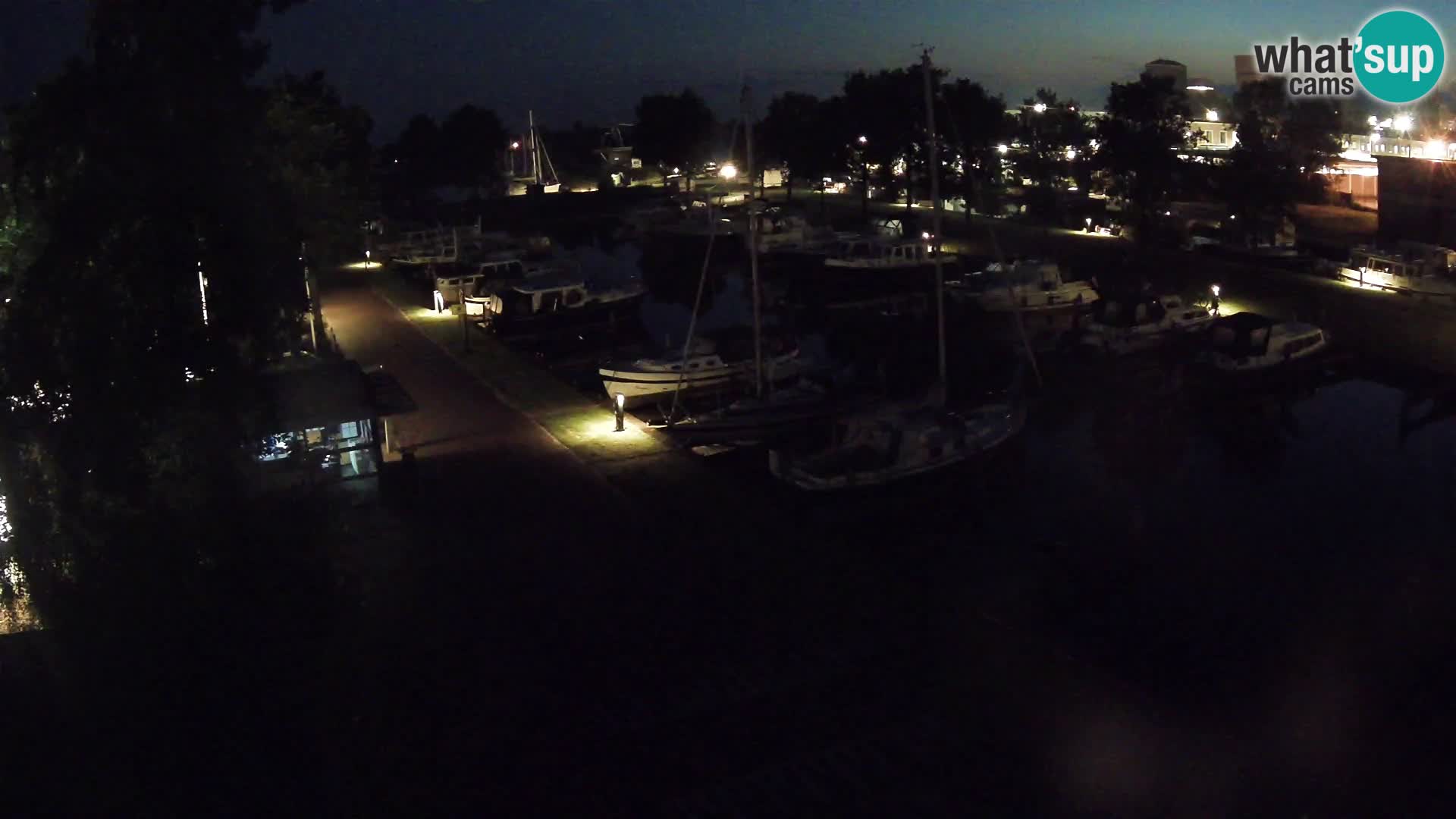 Le port de Joure webcam – vue du moulin à vent
