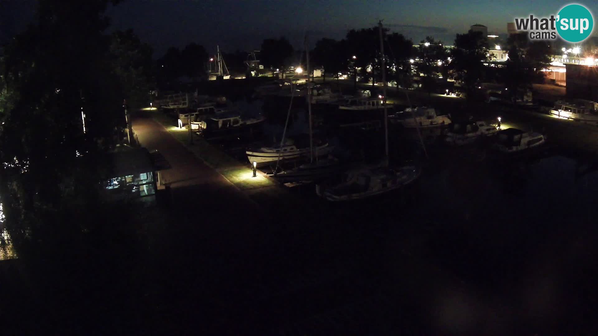 Le port de Joure webcam – vue du moulin à vent