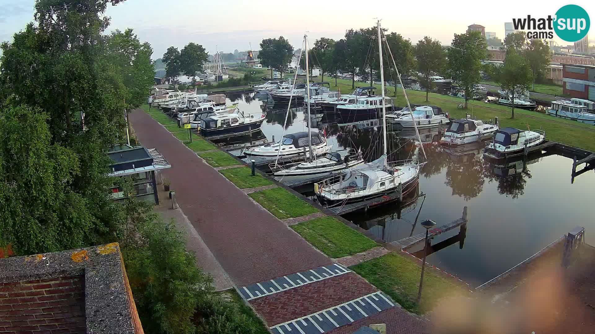 Camera en vivo Joure puerto – Molino de viento