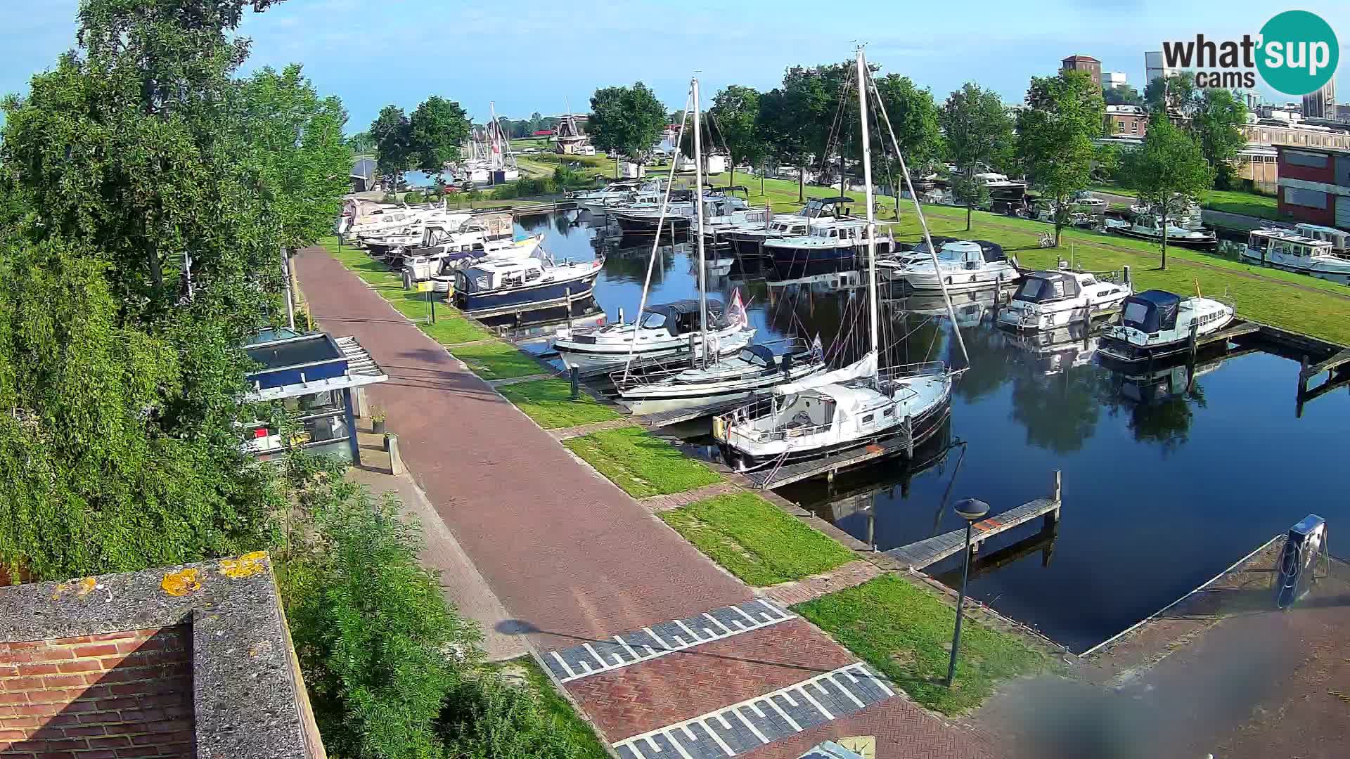 Web kamera Joure marina – Mlin vjetrenjača