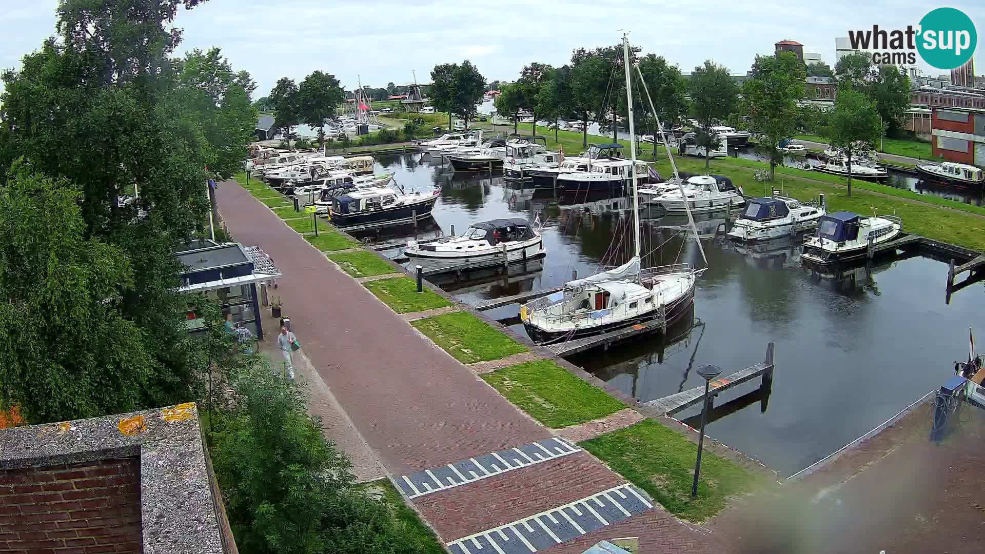 Spletna kamera Joure marina – Mlin na veter
