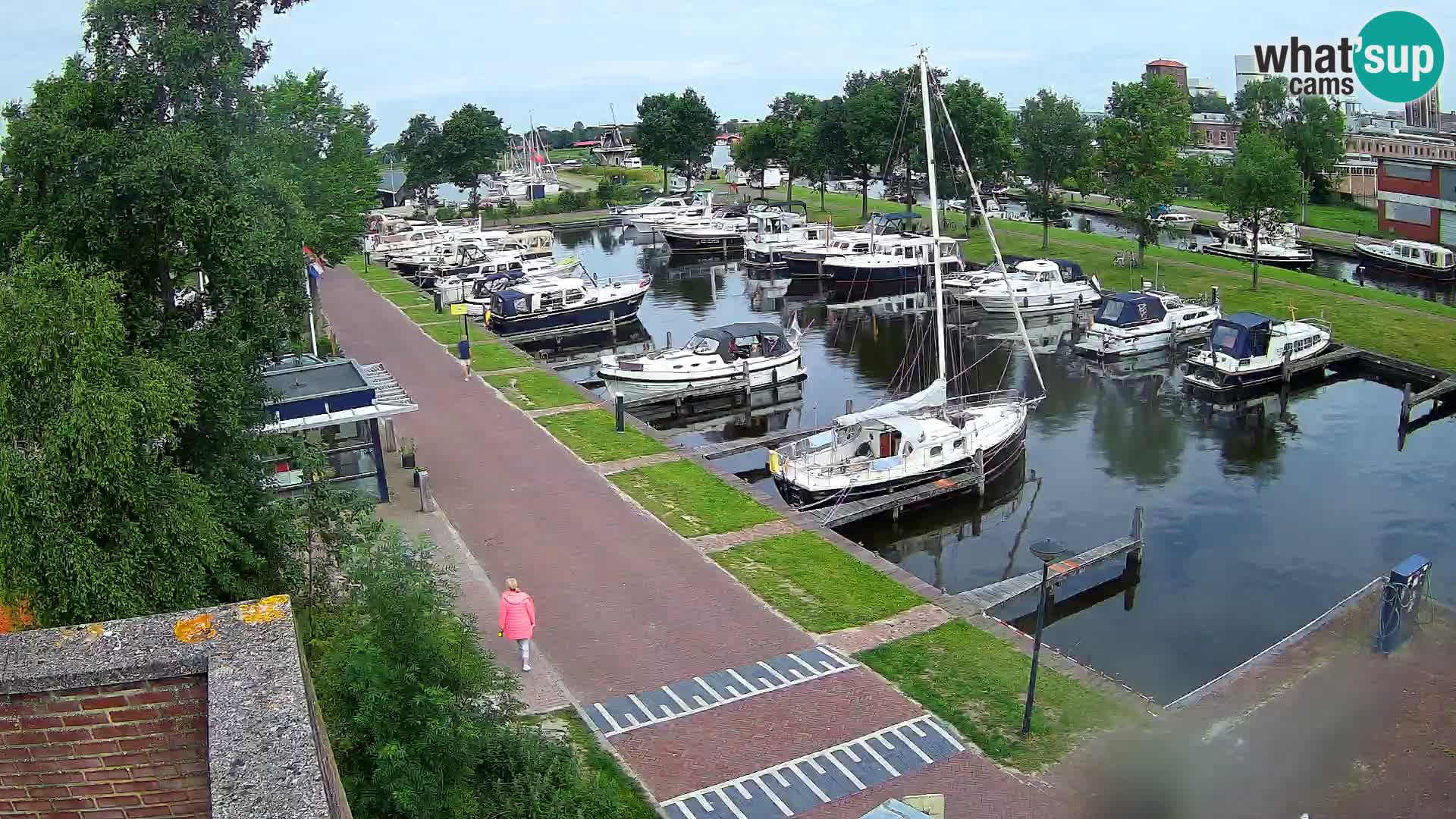 Spletna kamera Joure marina – Mlin na veter