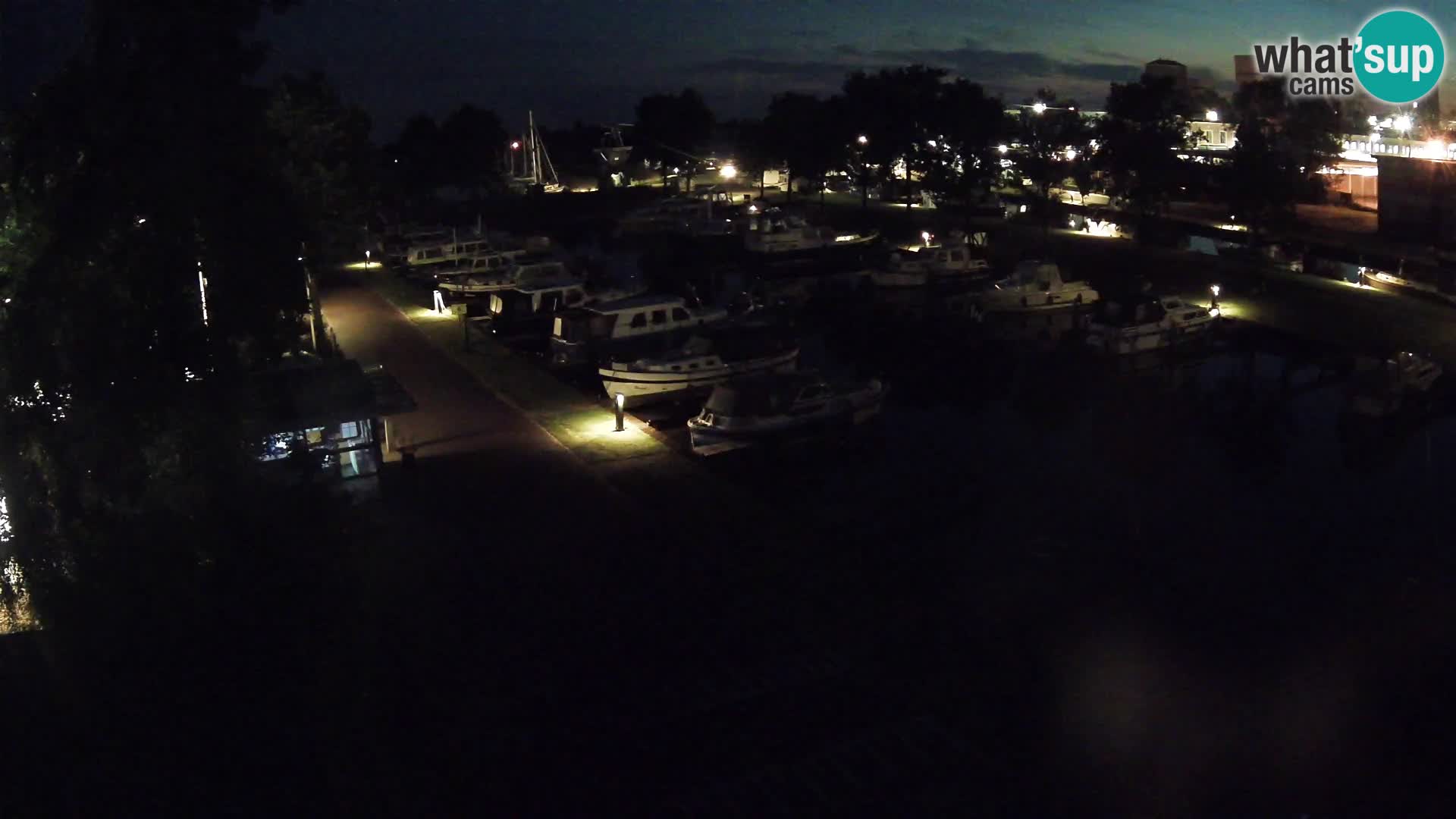 Le port de Joure webcam – vue du moulin à vent