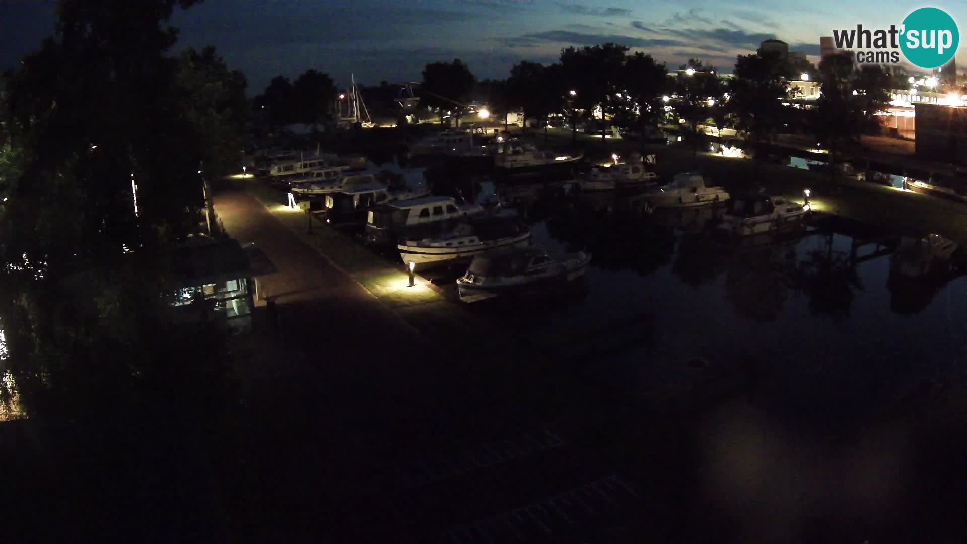 Le port de Joure webcam – vue du moulin à vent