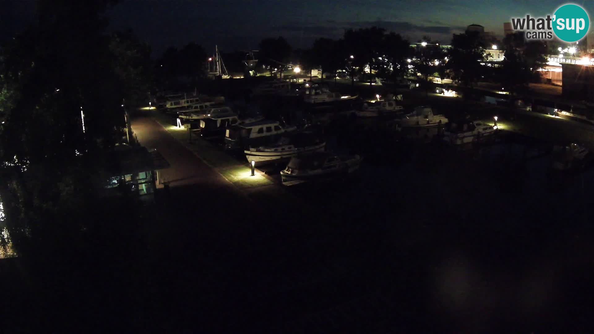 Le port de Joure webcam – vue du moulin à vent