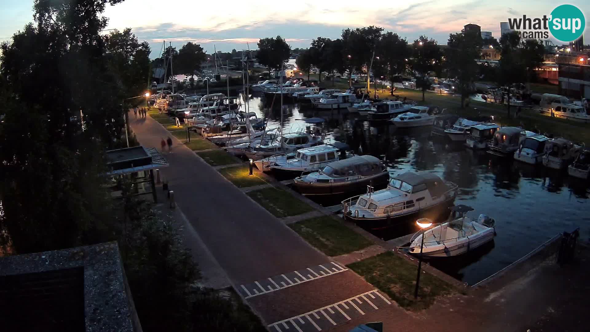 LIVE Joure Hafen webcam Windmühle