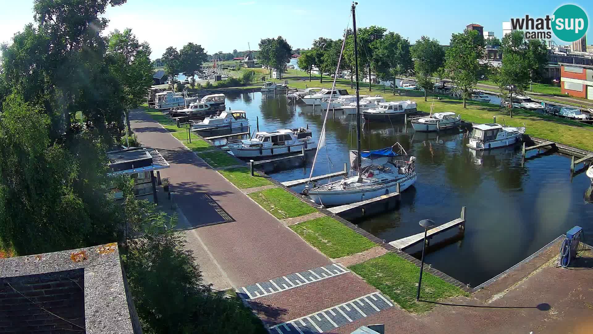 LIVE Joure Hafen webcam Windmühle