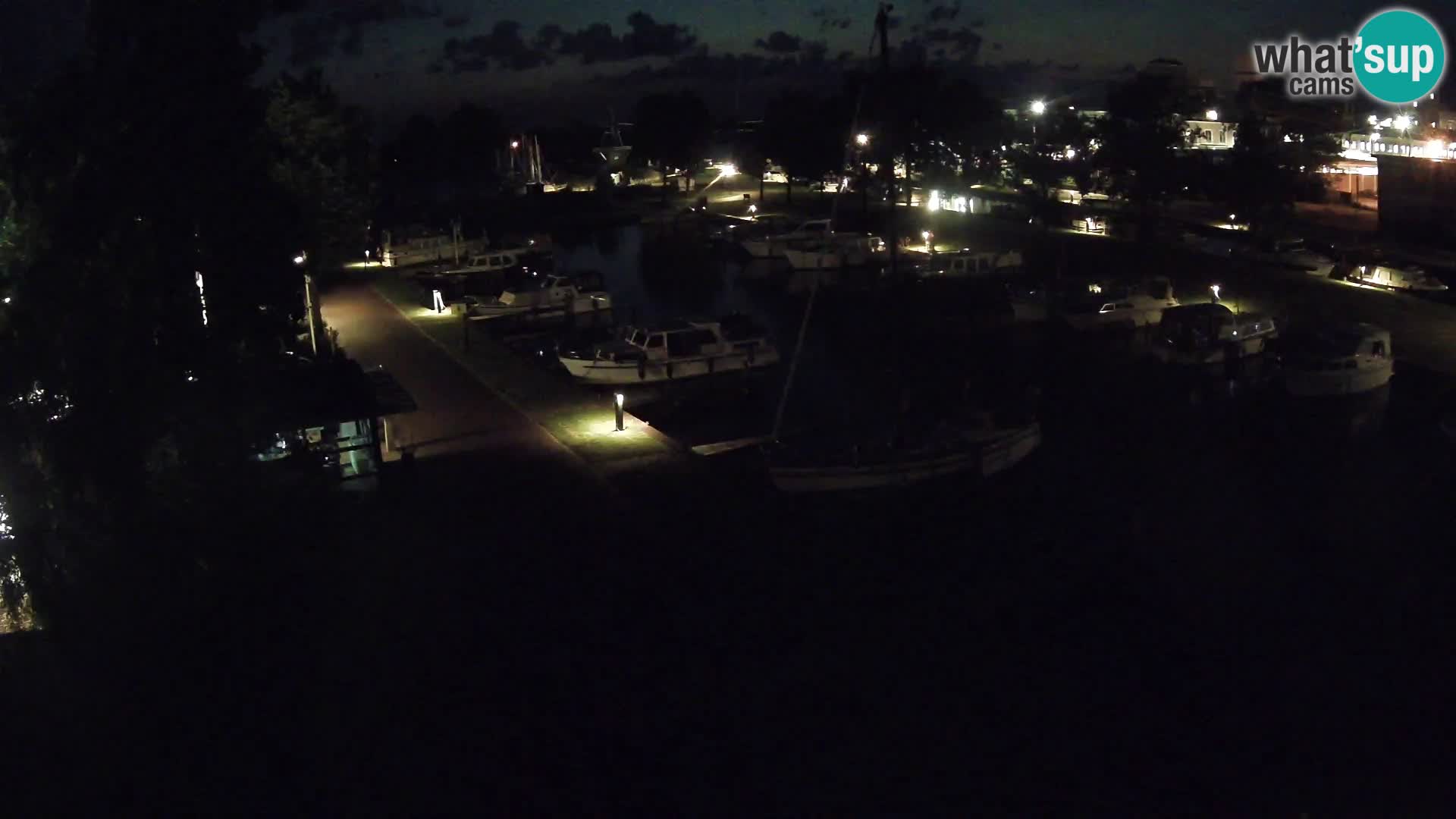 La marina di Joure livecam  – Vista del Mulino a vento