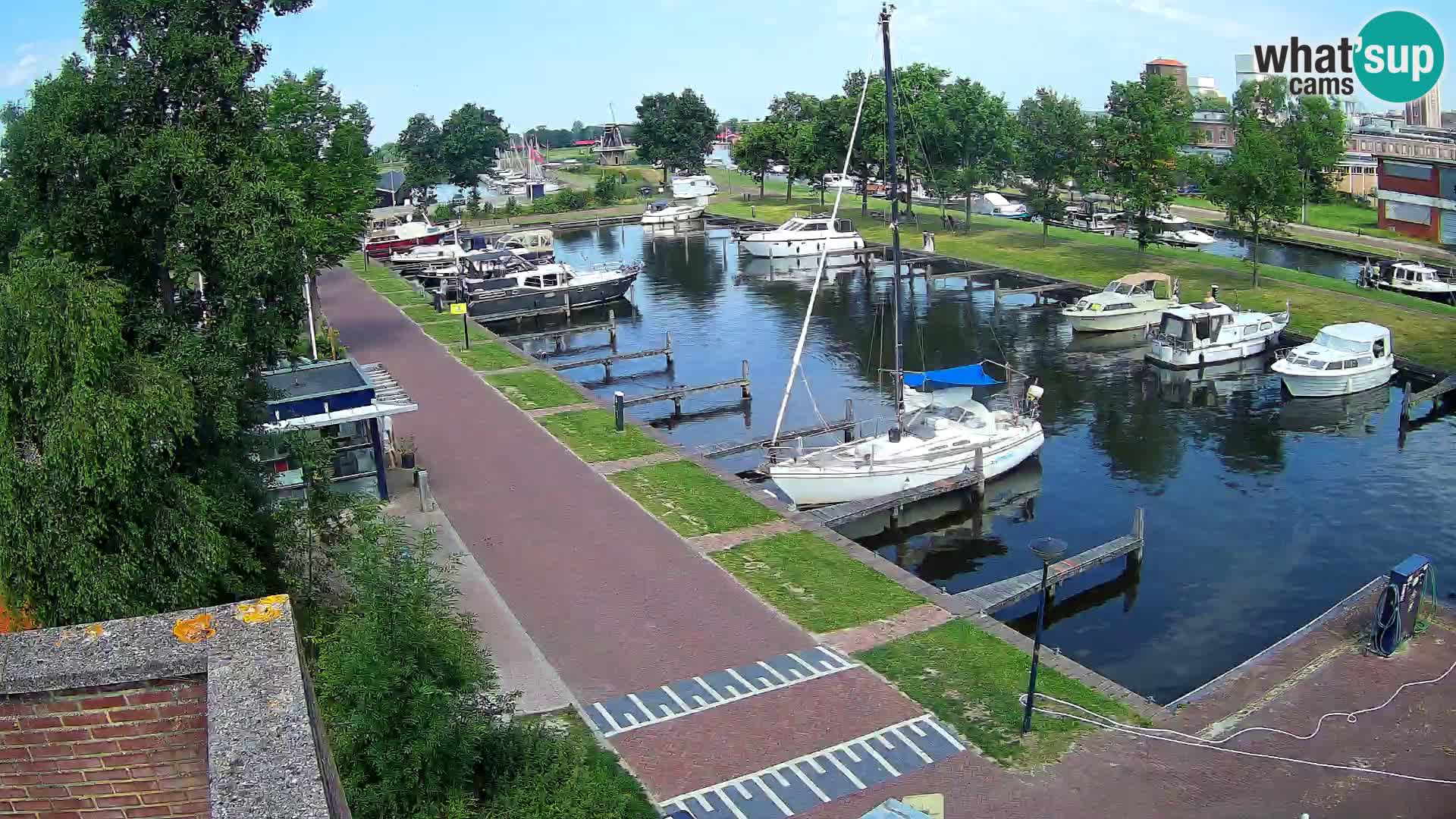 Spletna kamera Joure marina – Mlin na veter